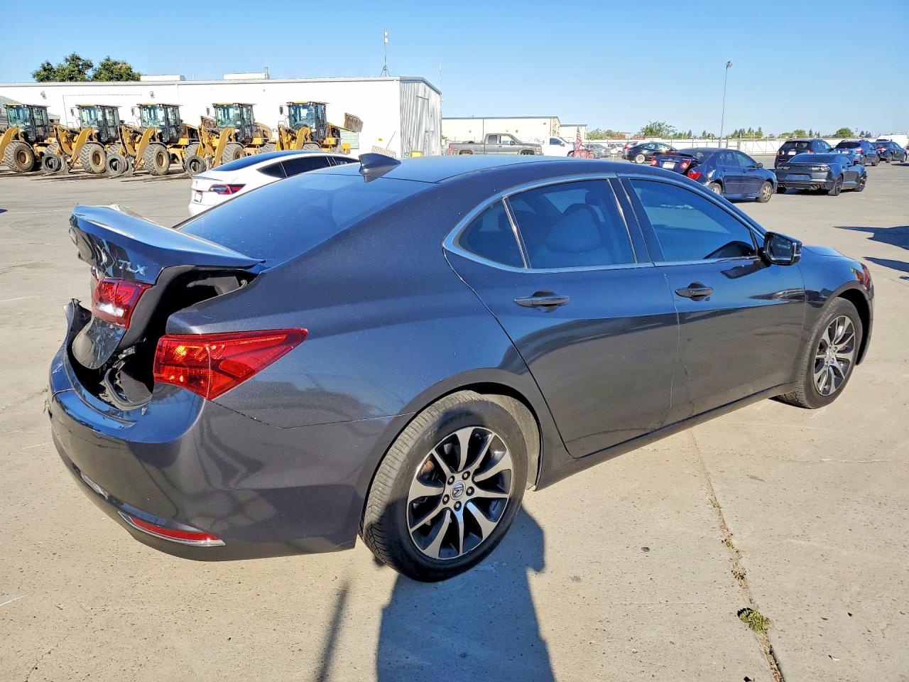2015 Acura Tlx Charcoal vin: 19UUB1F3XFA029593