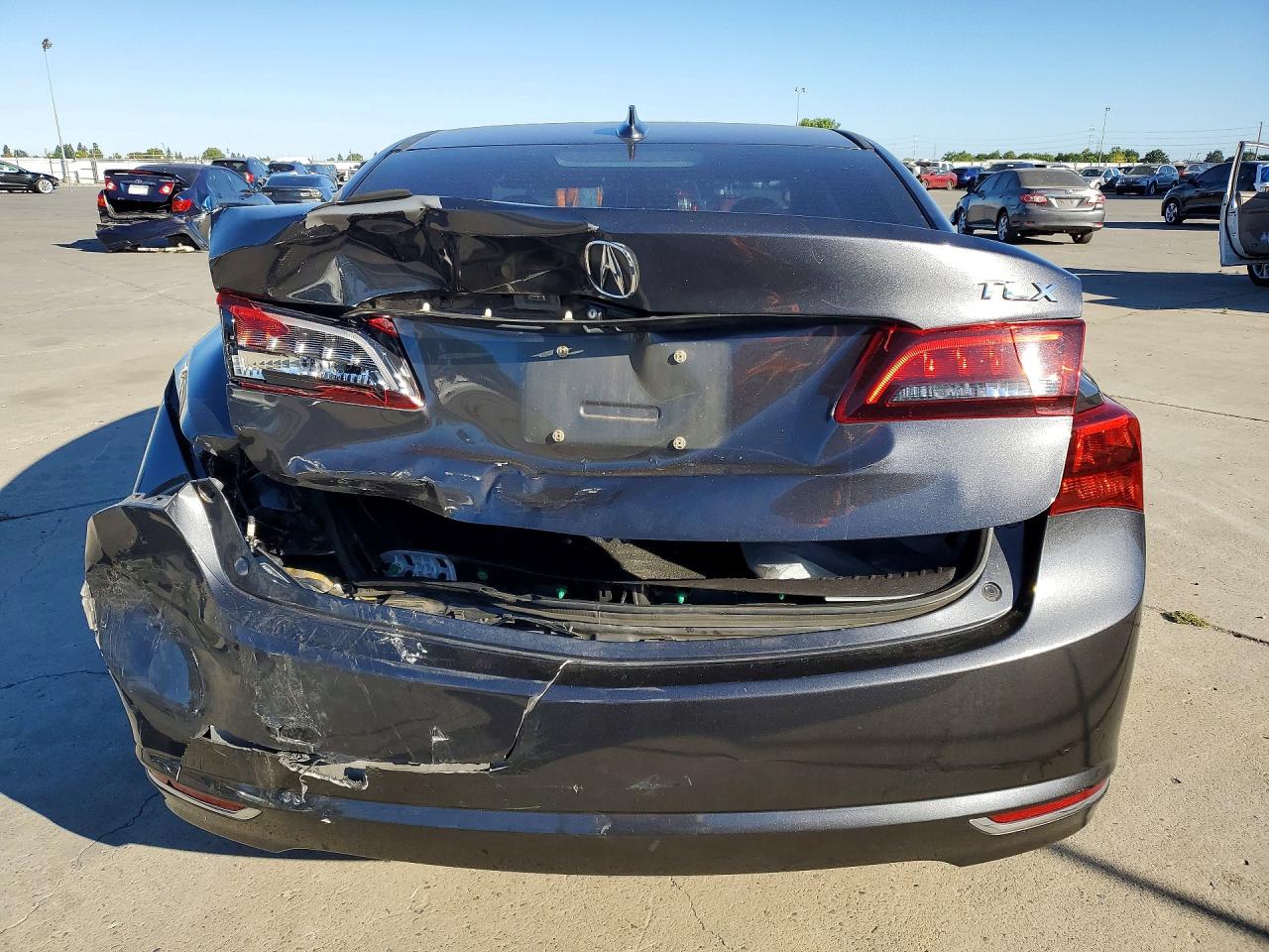 2015 Acura Tlx Charcoal vin: 19UUB1F3XFA029593