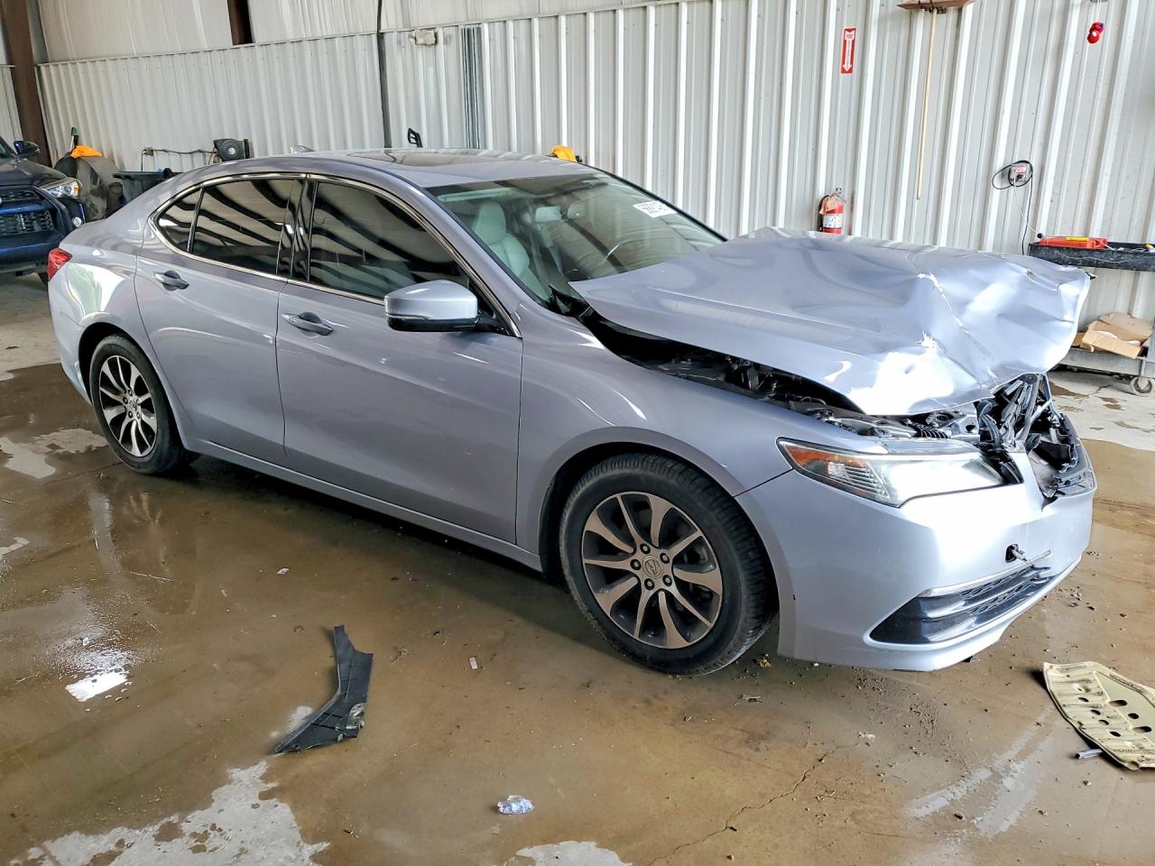 2016 Acura Tlk Silver vin: 19UUB1F3XGA010253