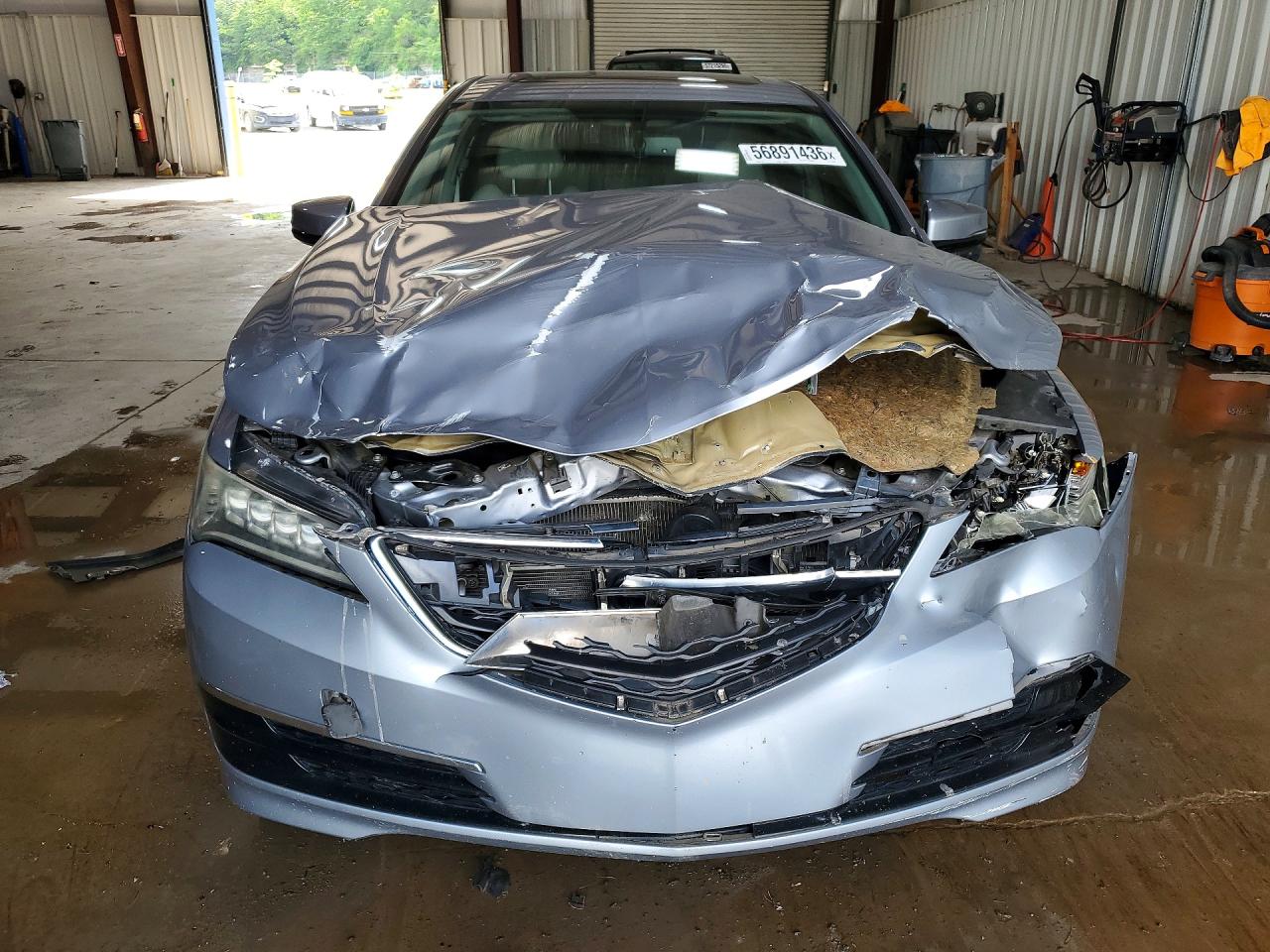 2016 Acura Tlk Silver vin: 19UUB1F3XGA010253