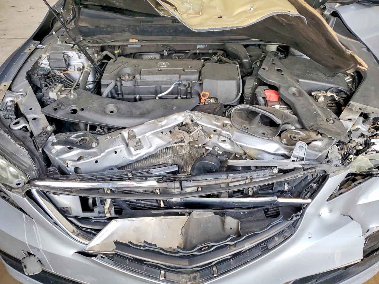 2016 Acura Tlk Silver vin: 19UUB1F3XGA010253