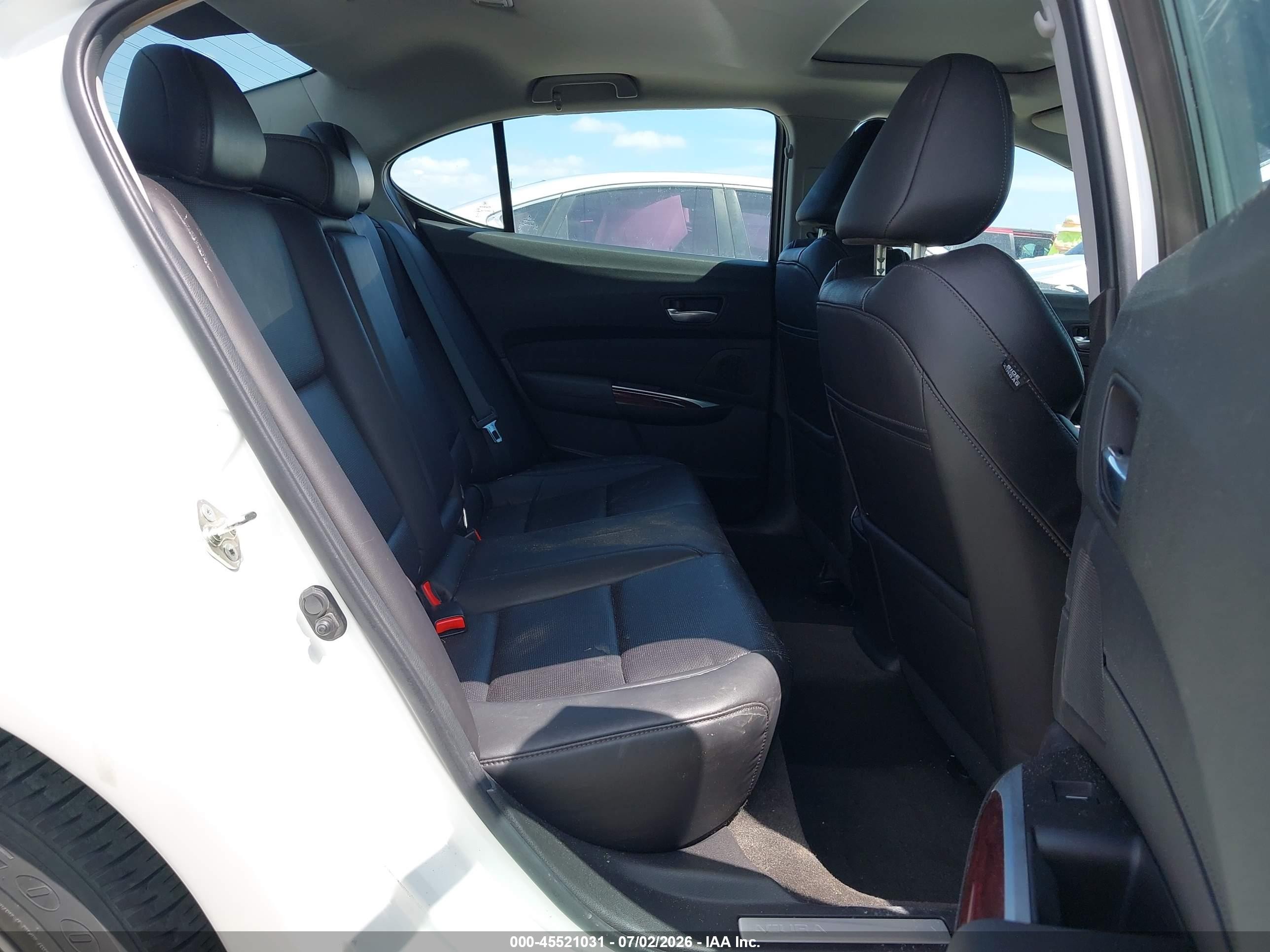2015 Acura Tlx Tech White vin: 19UUB1F50FA004672
