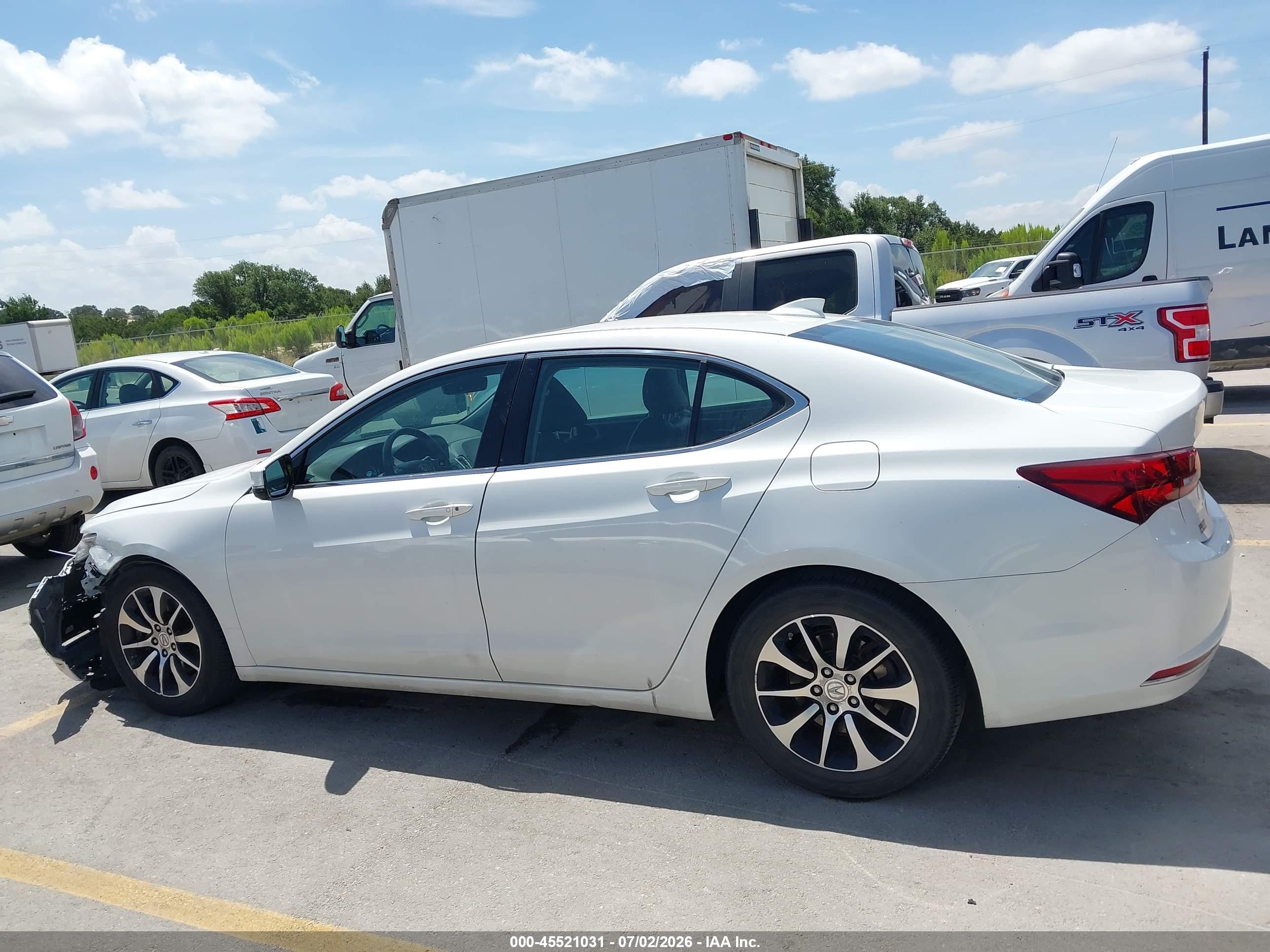2015 Acura Tlx Tech White vin: 19UUB1F50FA004672