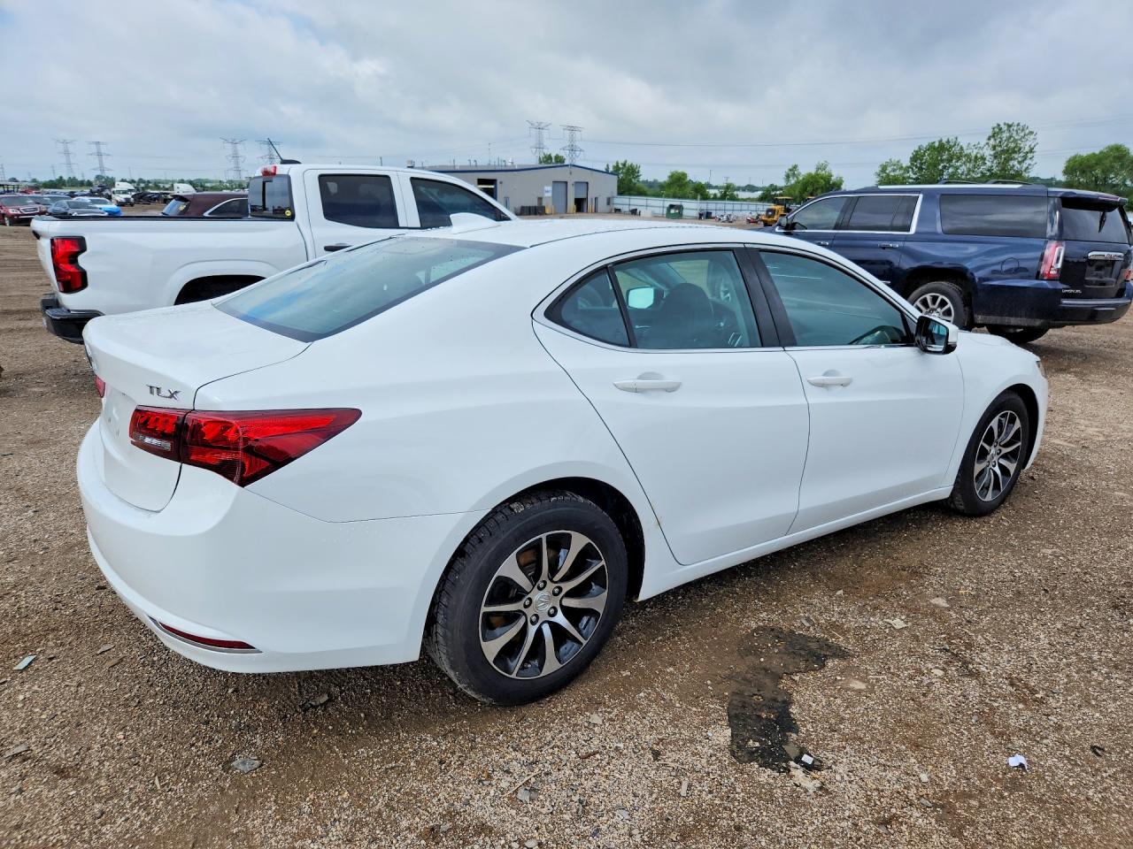 2015 Acura Tlx Tech White vin: 19UUB1F50FA005966