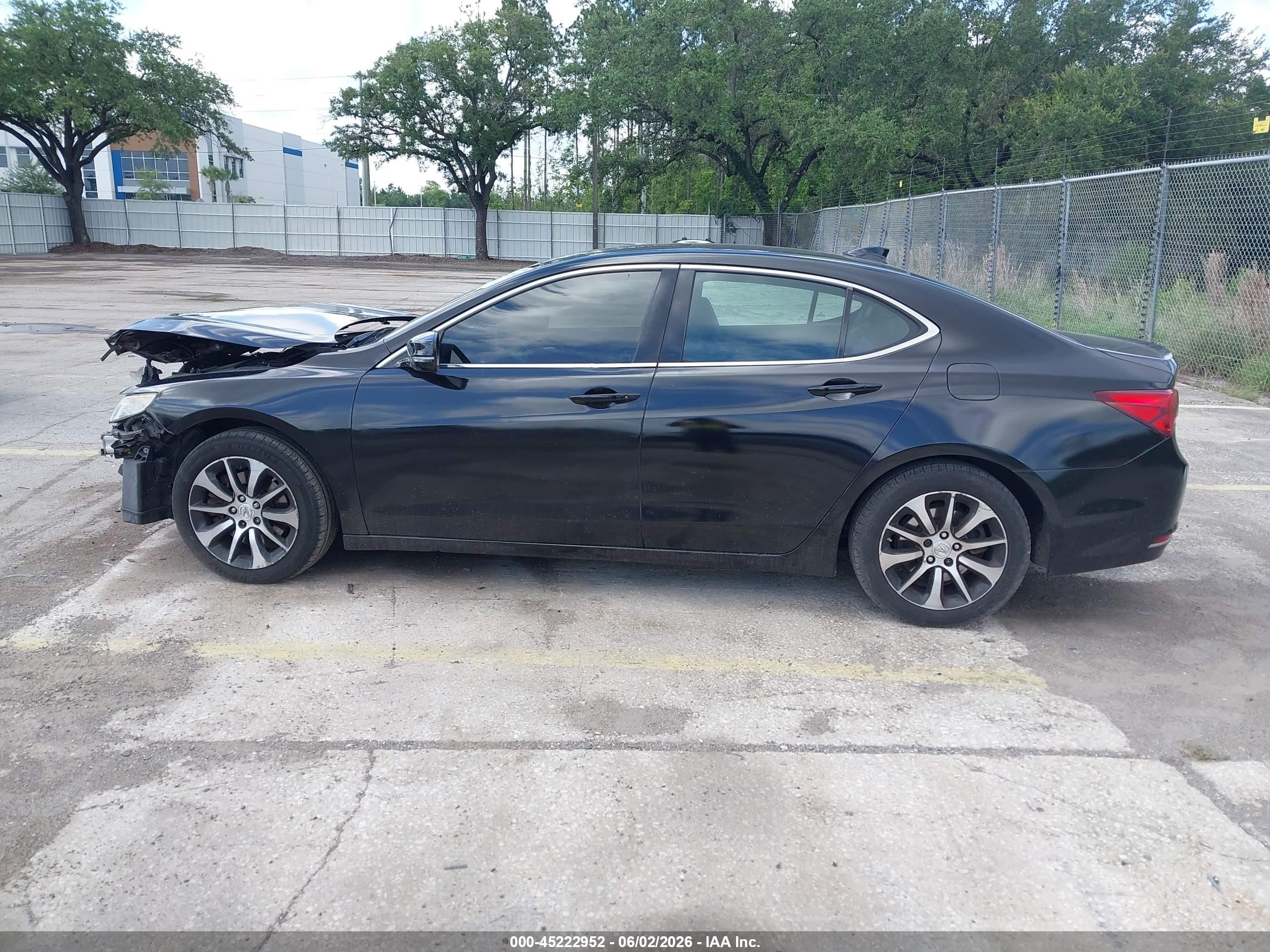 2015 Acura Tlx Tech Black vin: 19UUB1F50FA017342