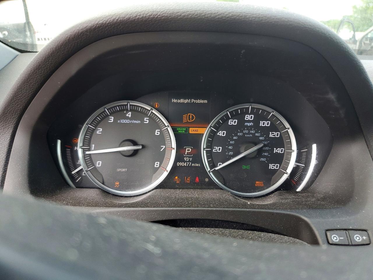 2015 Acura Tlx Tech Угольный vin: 19UUB1F50FA021004