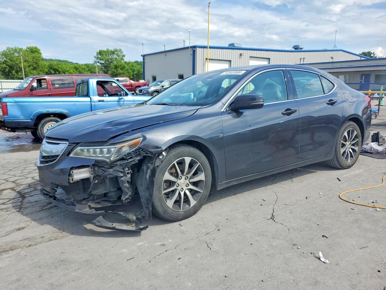2015 Acura Tlx Tech Угольный vin: 19UUB1F50FA021004