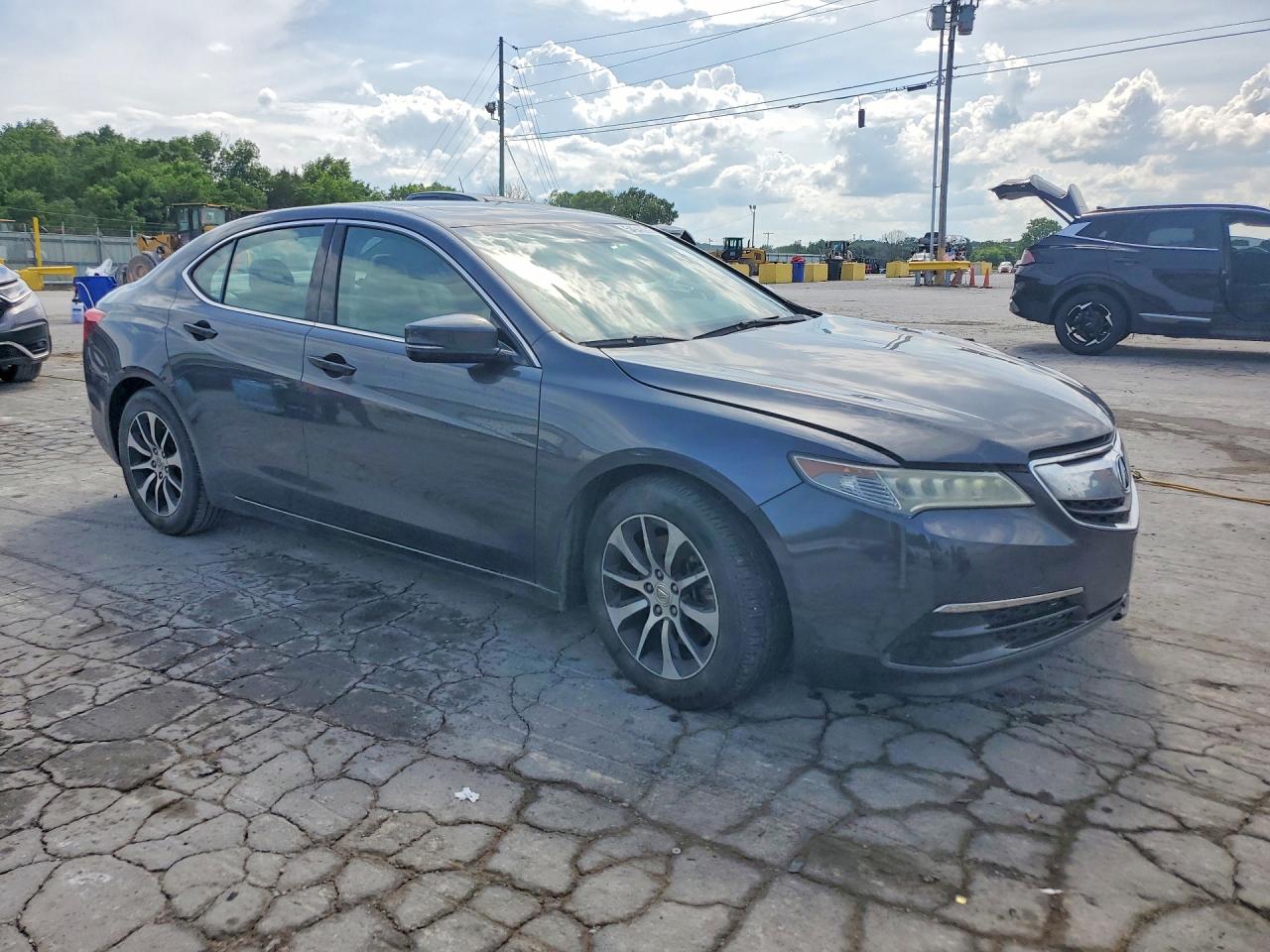2015 Acura Tlx Tech Угольный vin: 19UUB1F50FA021004