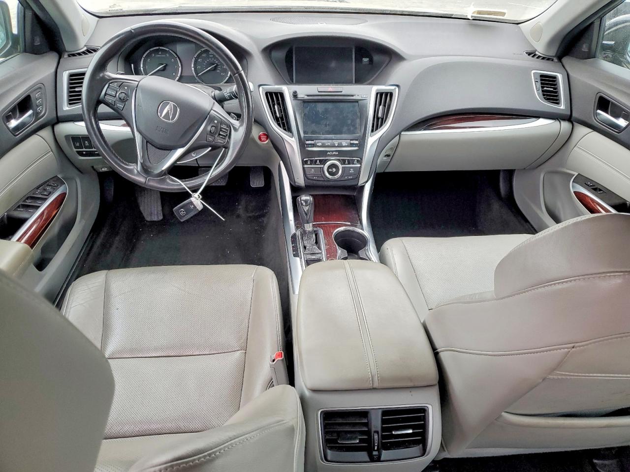 2015 Acura Tlx Tech Синий vin: 19UUB1F50FA028731