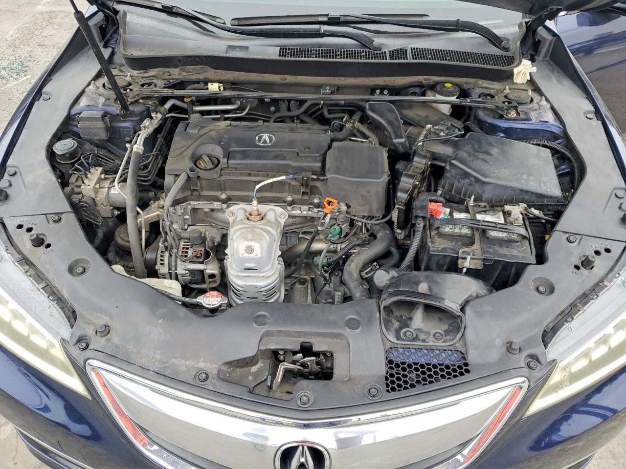 2015 Acura Tlx Tech Синий vin: 19UUB1F50FA028731