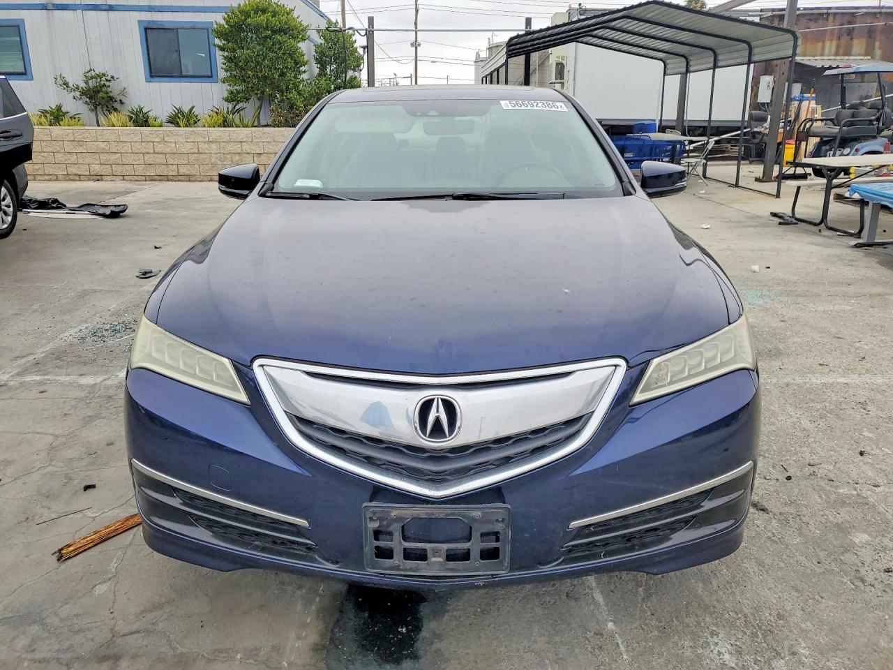 2015 Acura Tlx Tech Синий vin: 19UUB1F50FA028731