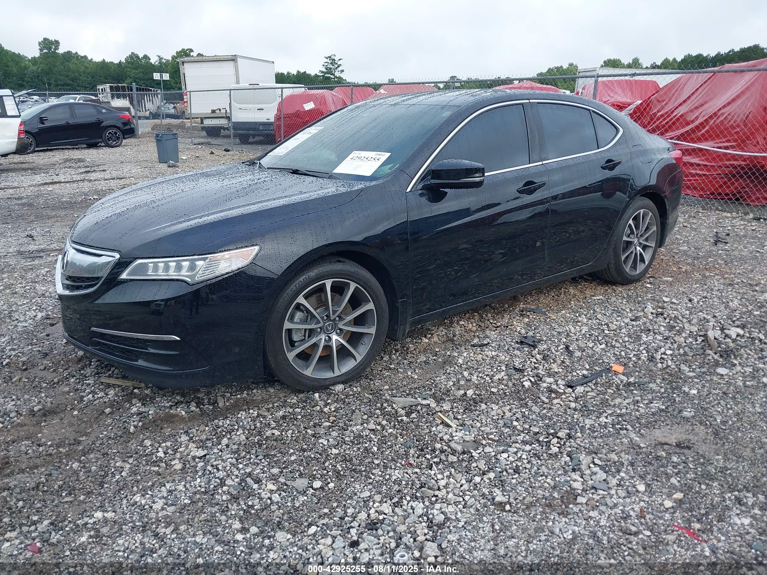 2017 Acura Tlx Technology Package Черный vin: 19UUB1F50HA010345