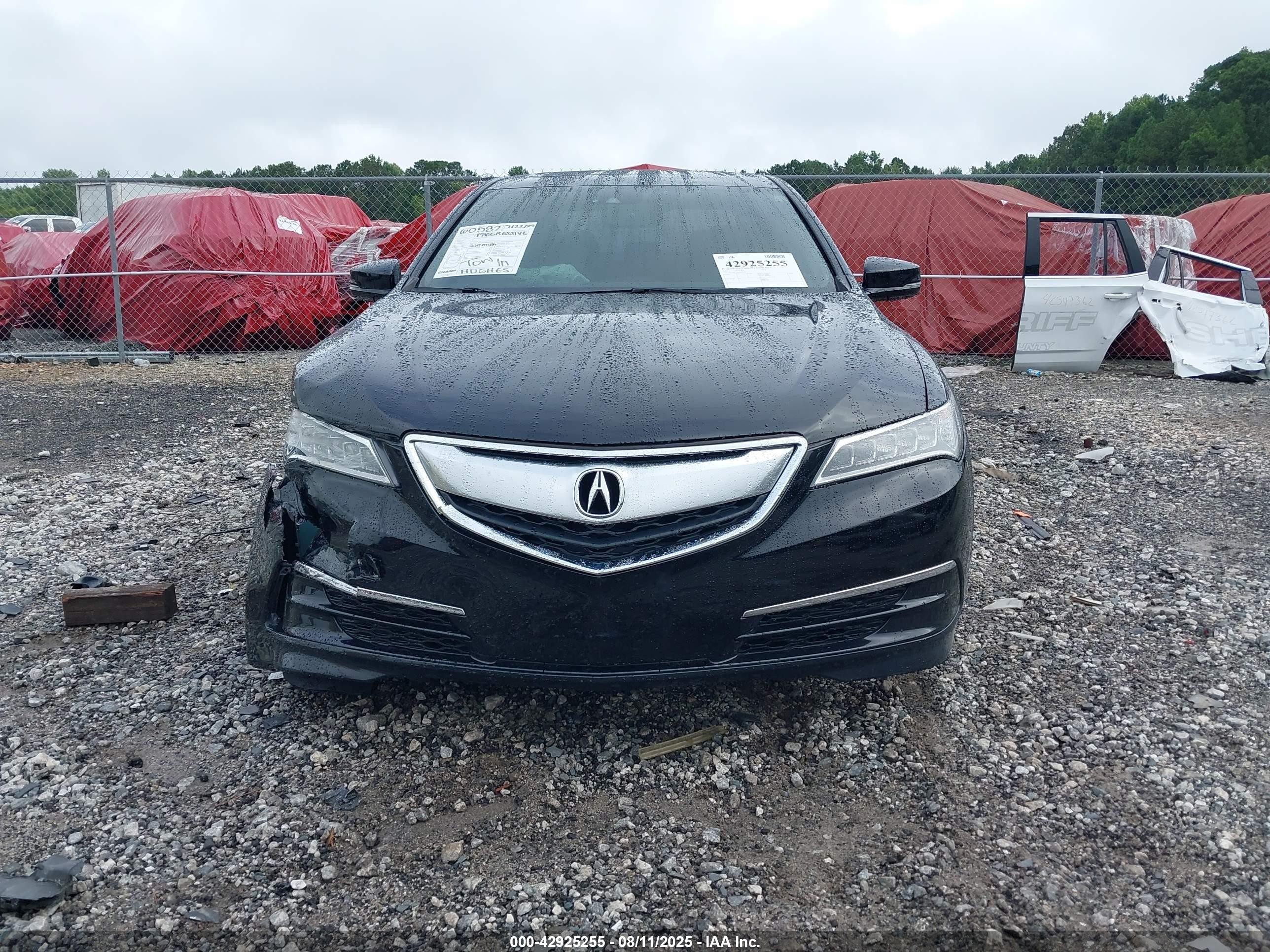 2017 Acura Tlx Technology Package Черный vin: 19UUB1F50HA010345