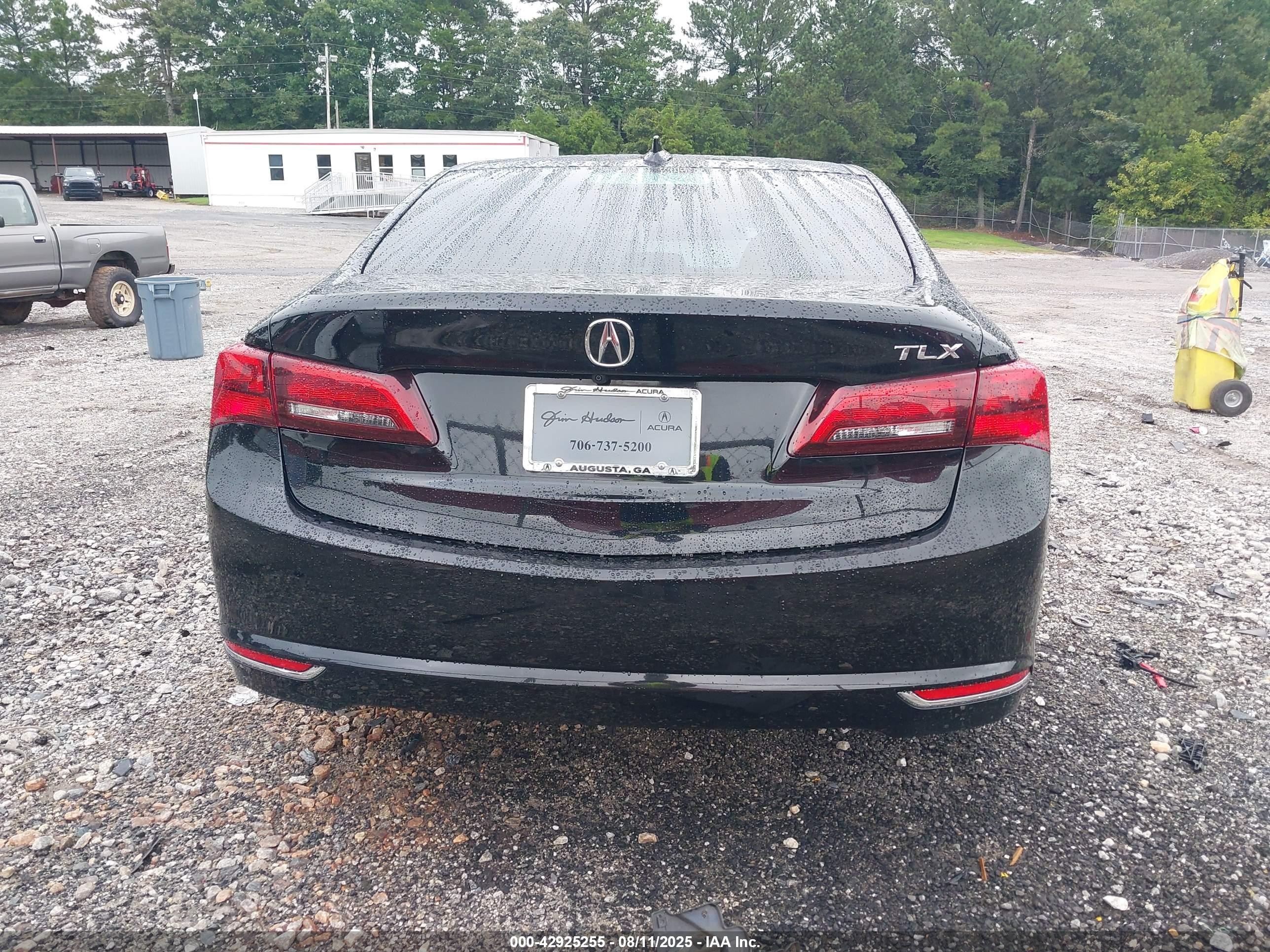 2017 Acura Tlx Technology Package Черный vin: 19UUB1F50HA010345