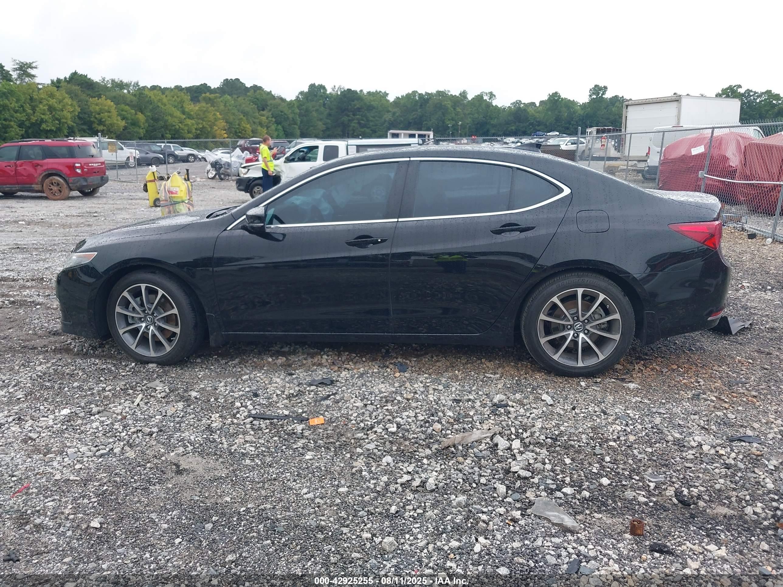 2017 Acura Tlx Technology Package Черный vin: 19UUB1F50HA010345
