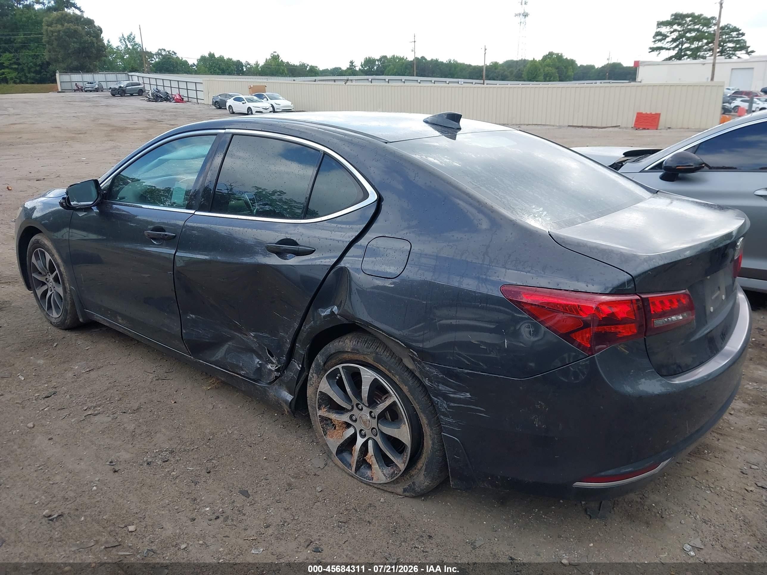 2015 Acura Tlx Tech Gray vin: 19UUB1F51FA011534