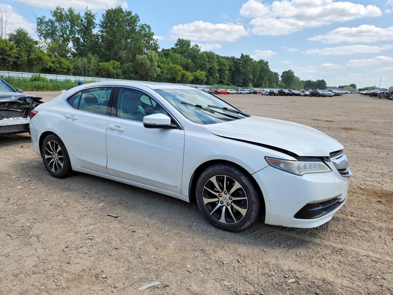 2015 Acura Tlx Tech White vin: 19UUB1F51FA012750