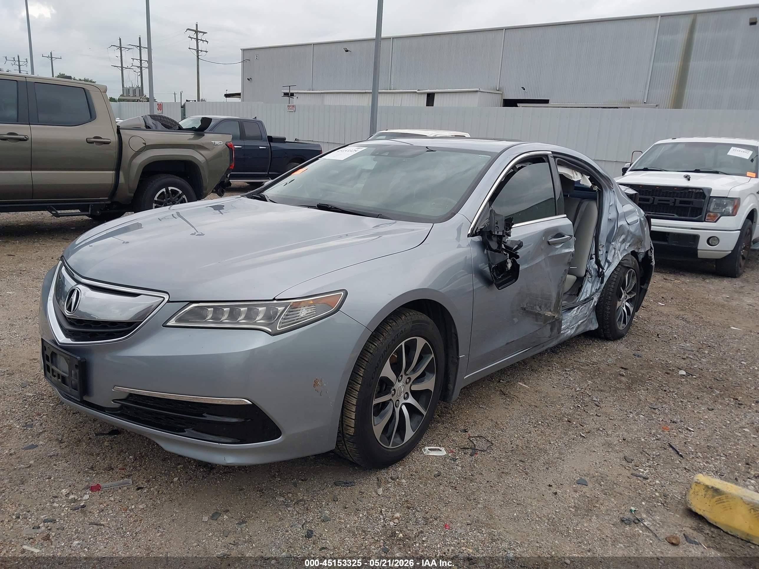 2015 Acura Tlx Tech Gray vin: 19UUB1F51FA028737