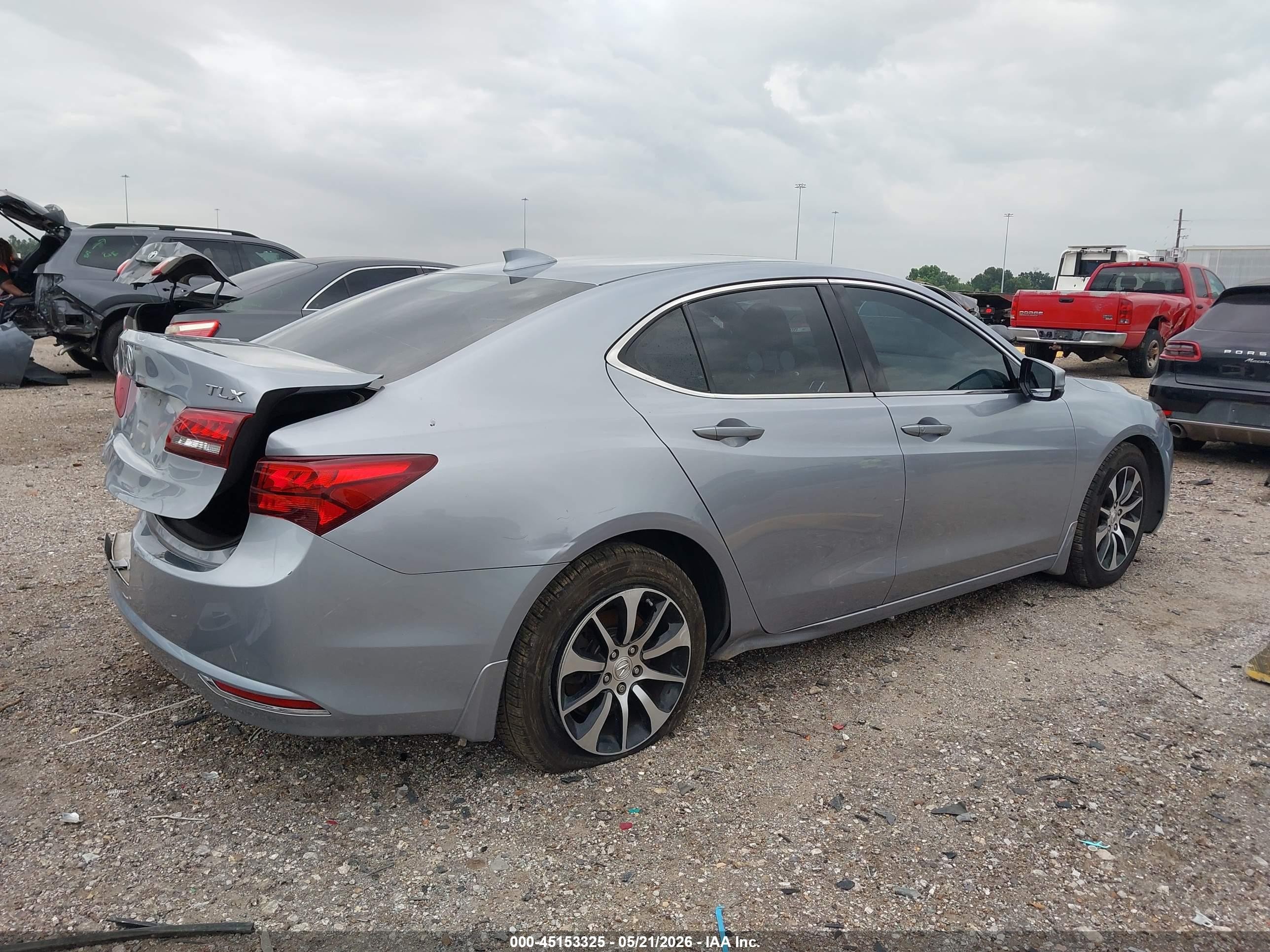 2015 Acura Tlx Tech Gray vin: 19UUB1F51FA028737
