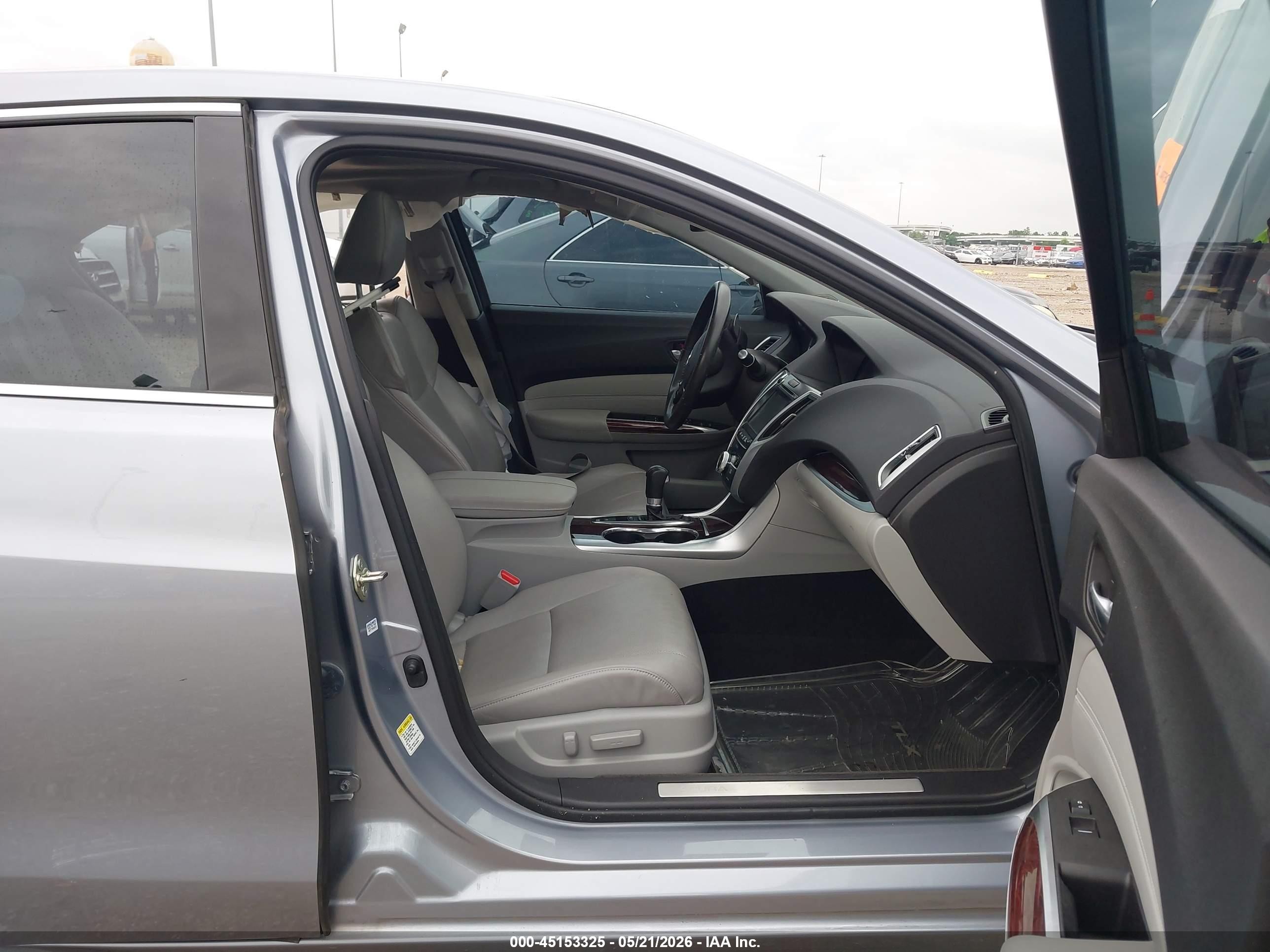 2015 Acura Tlx Tech Gray vin: 19UUB1F51FA028737