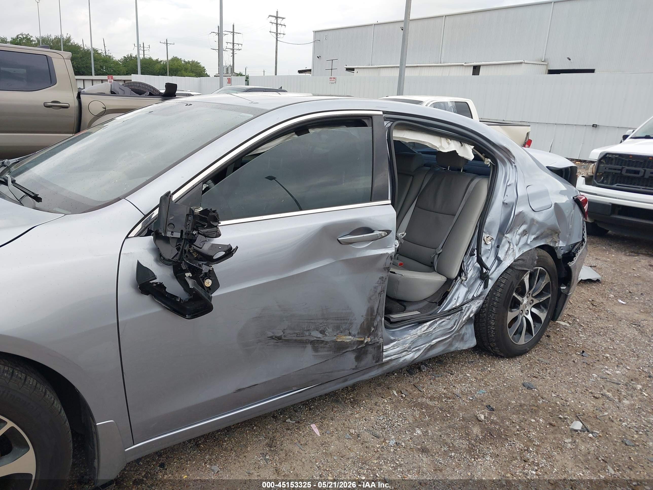 2015 Acura Tlx Tech Gray vin: 19UUB1F51FA028737