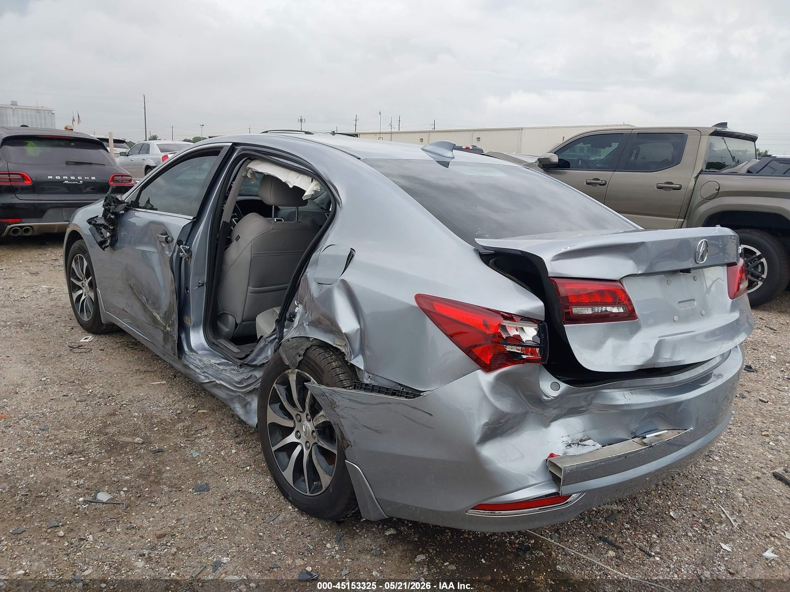 2015 Acura Tlx Tech Gray vin: 19UUB1F51FA028737