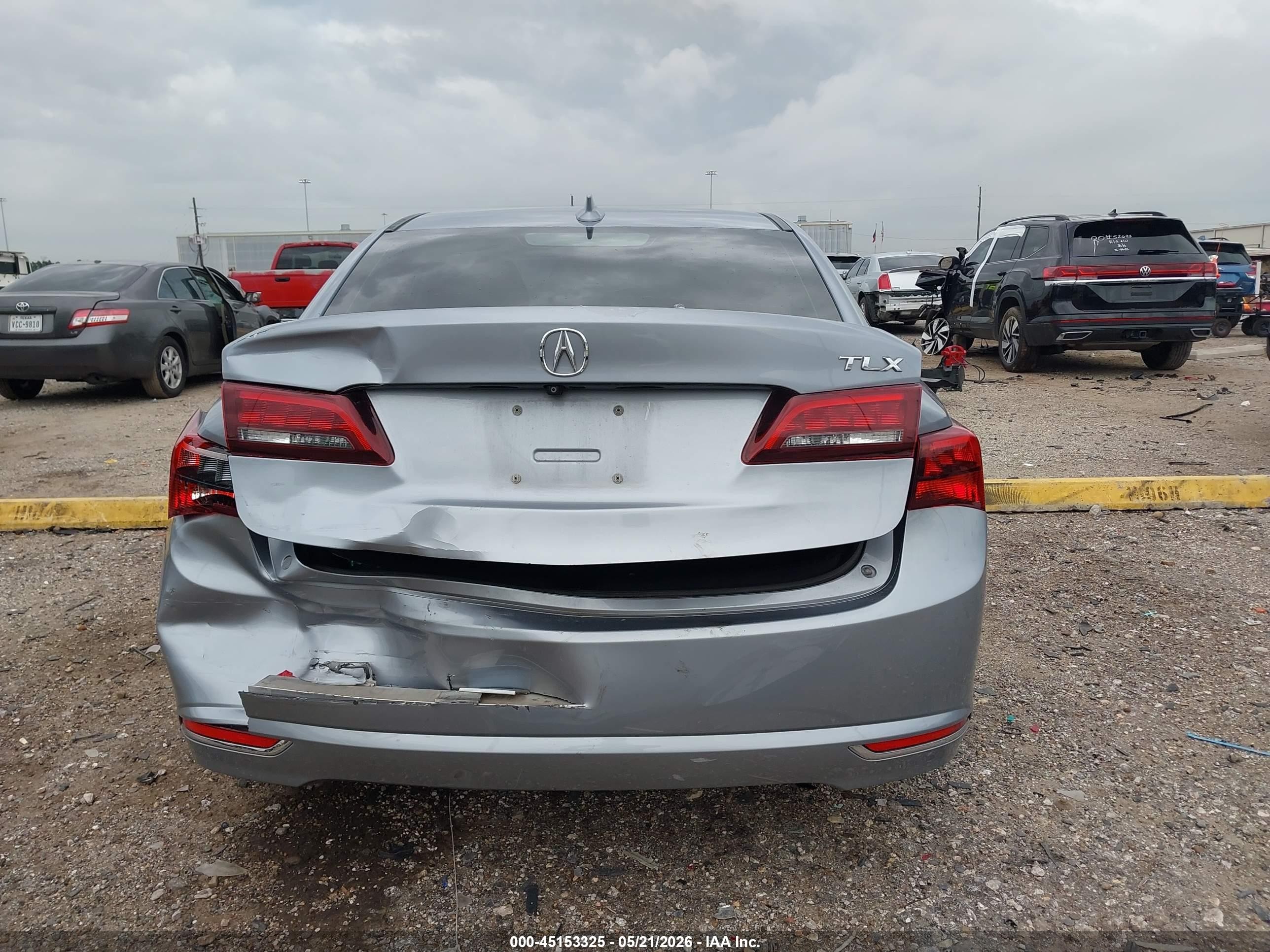 2015 Acura Tlx Tech Gray vin: 19UUB1F51FA028737