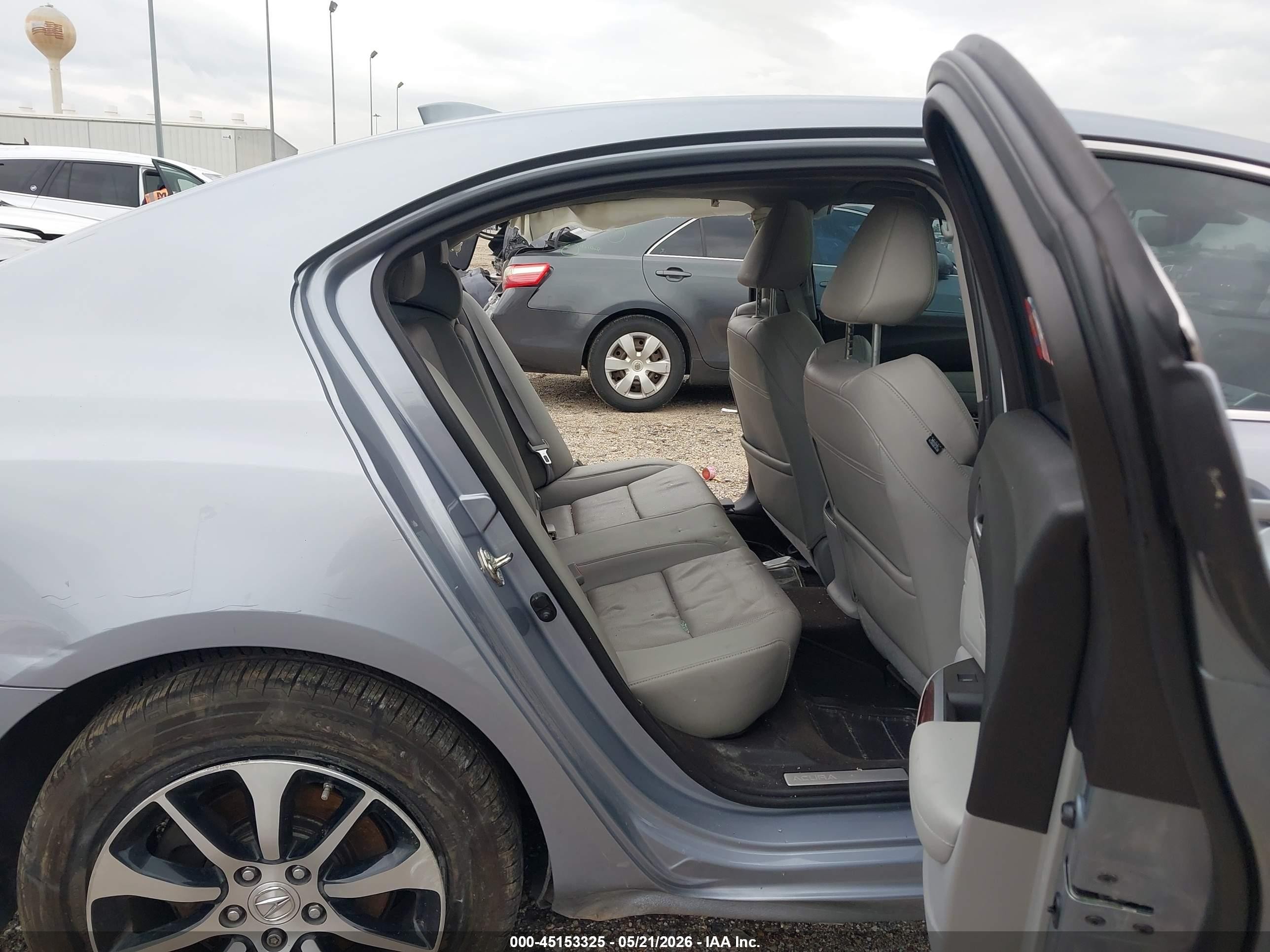 2015 Acura Tlx Tech Gray vin: 19UUB1F51FA028737