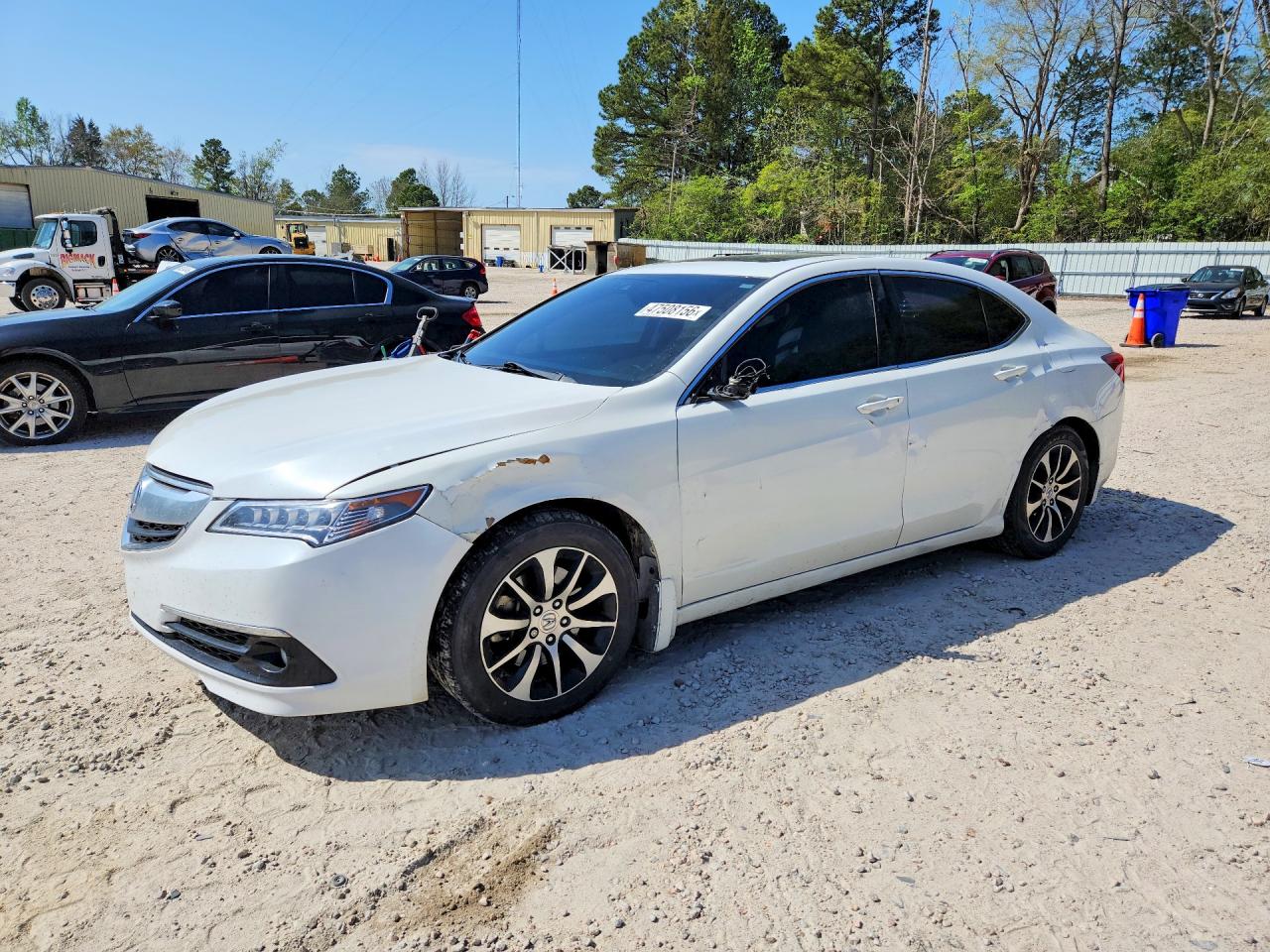 2015 Acura Tlx Tech White vin: 19UUB1F52FA004625