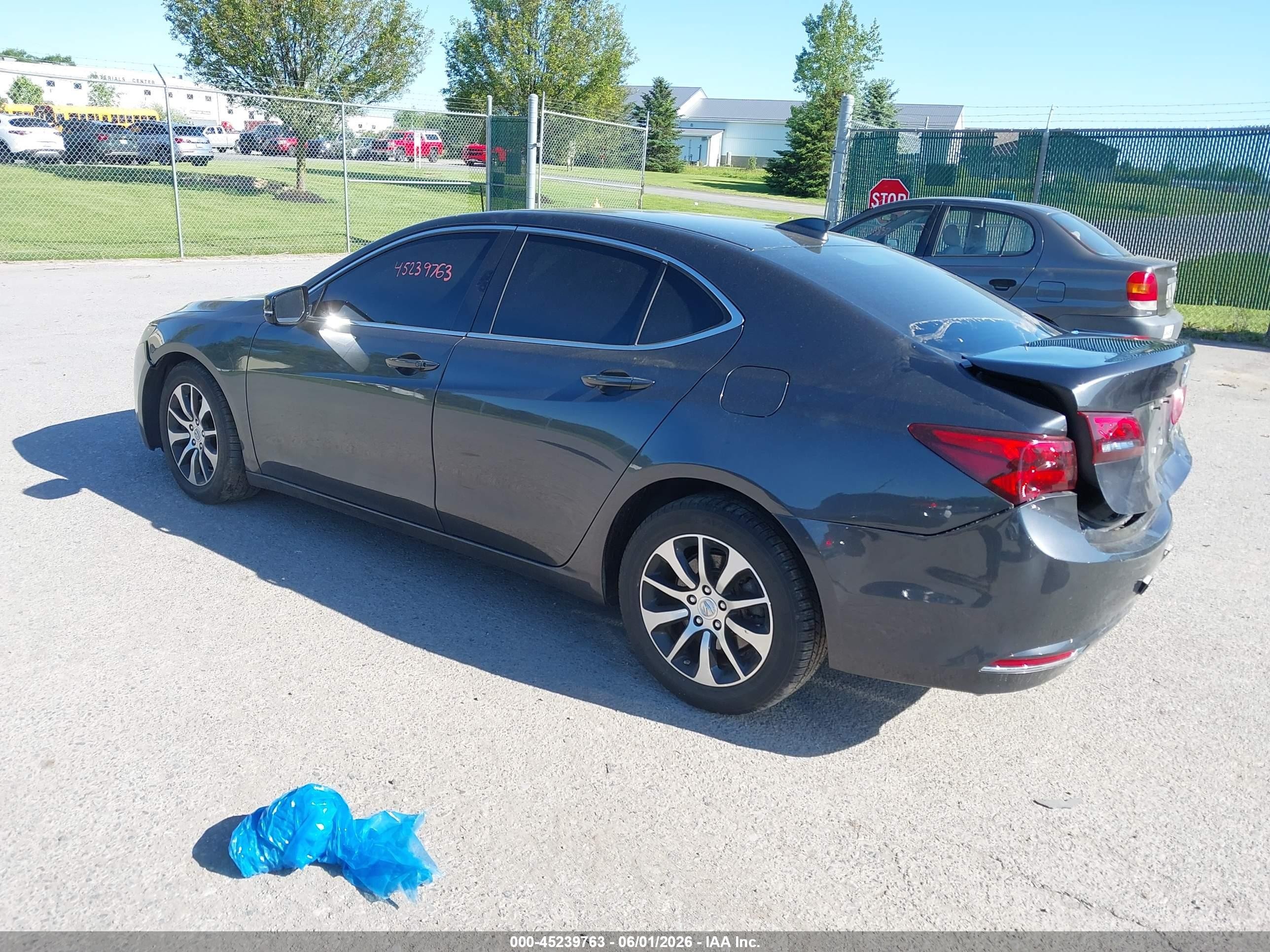 2015 Acura Tlx Tech Gray vin: 19UUB1F52FA007301