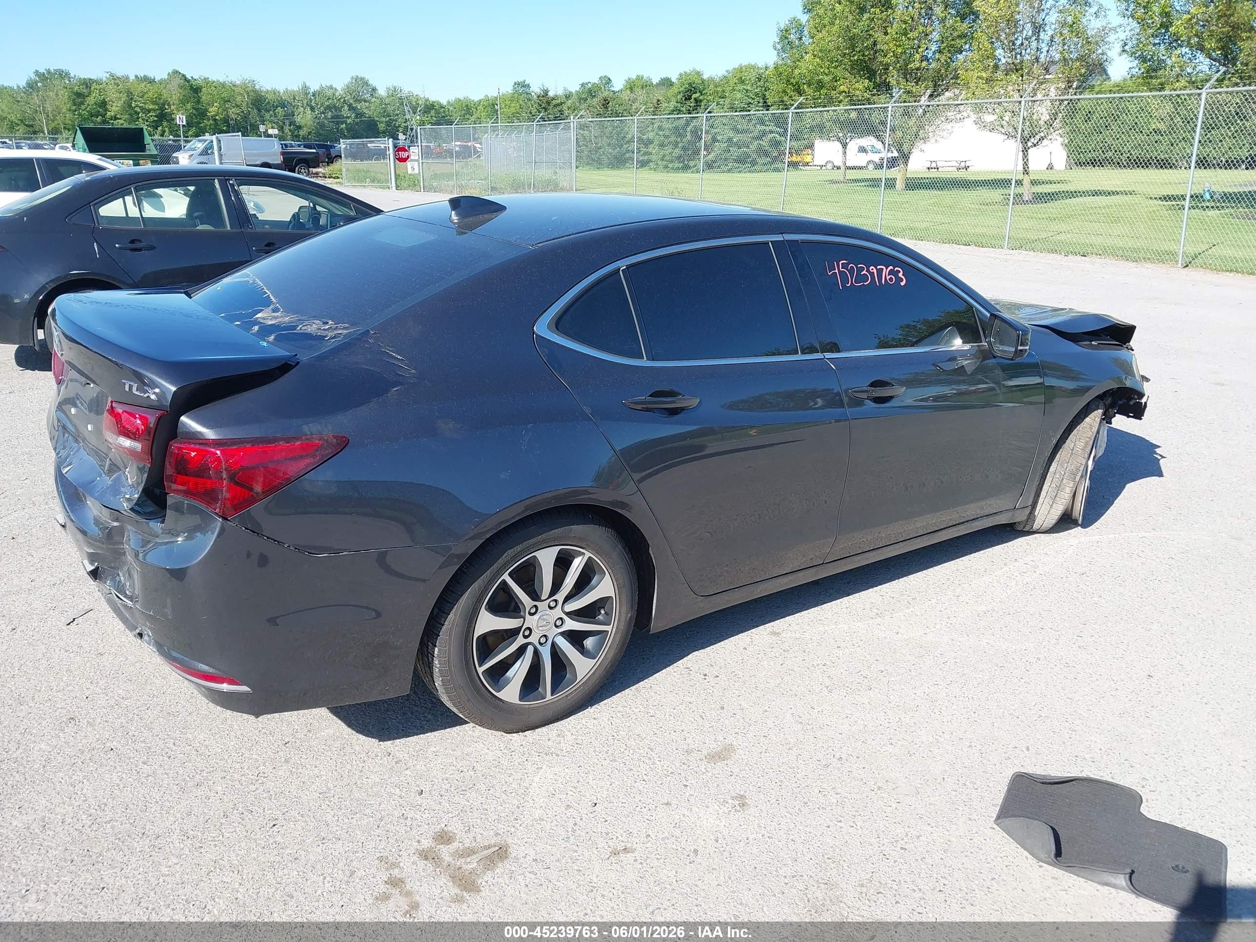 2015 Acura Tlx Tech Gray vin: 19UUB1F52FA007301