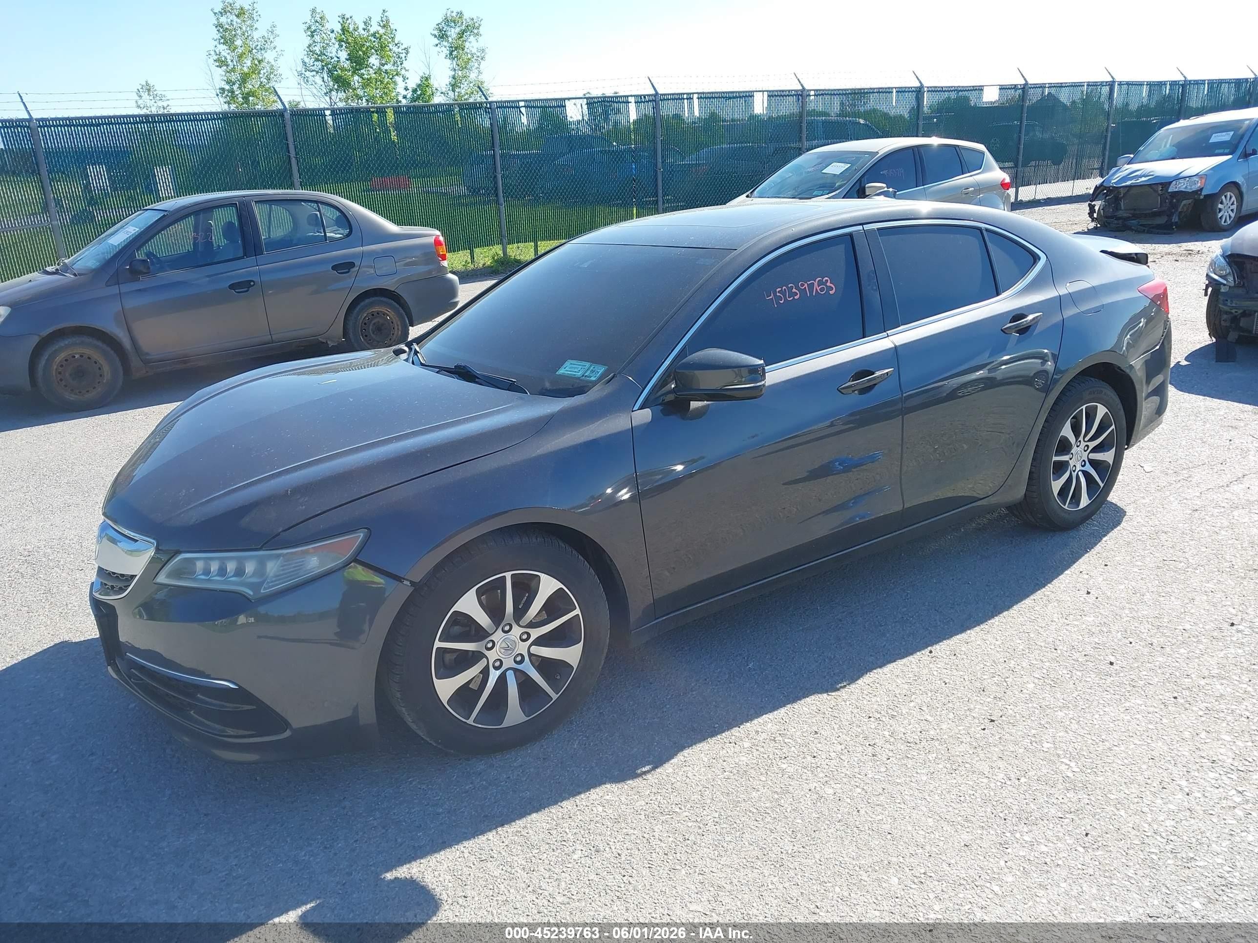 2015 Acura Tlx Tech Gray vin: 19UUB1F52FA007301