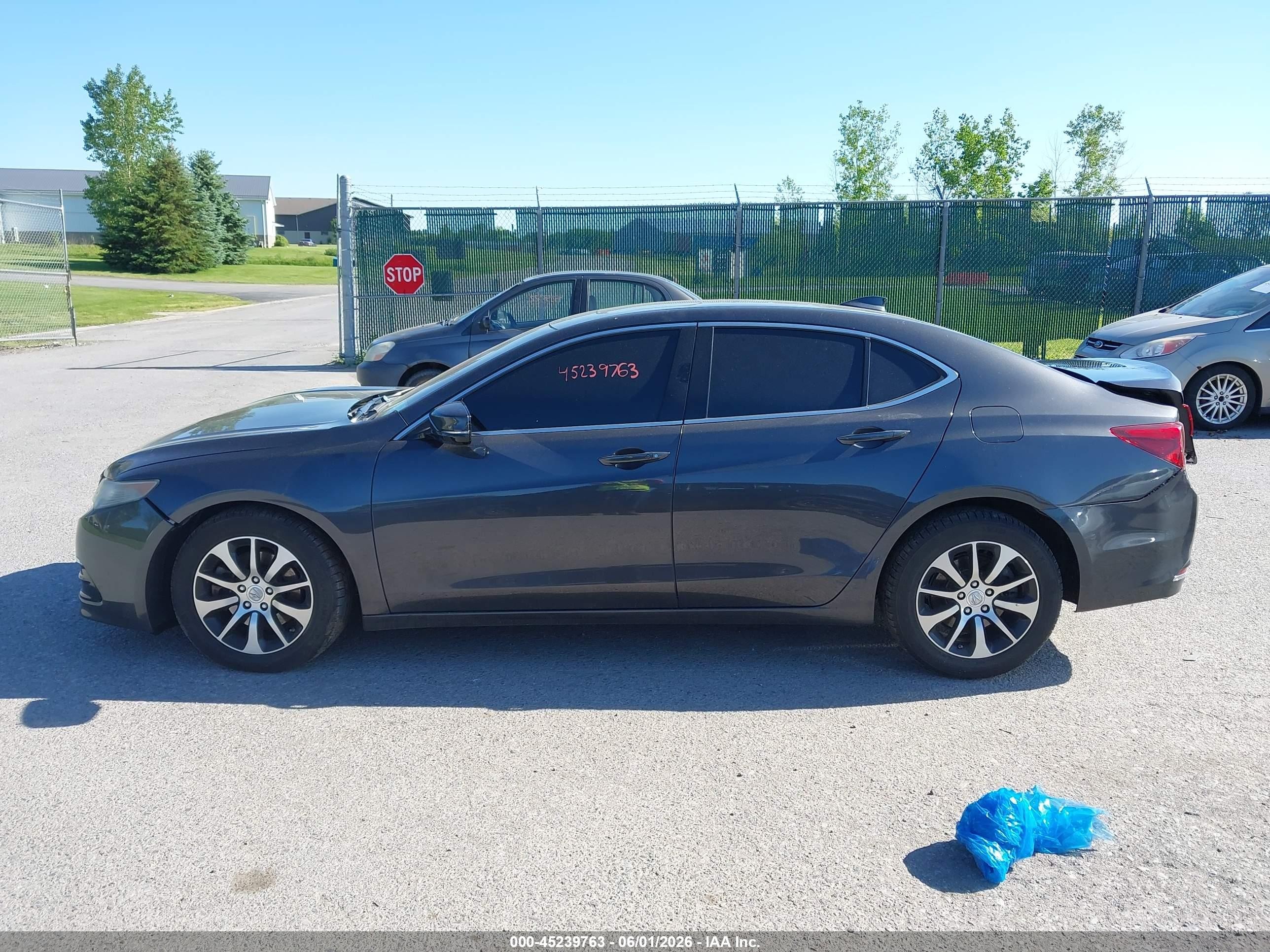 2015 Acura Tlx Tech Gray vin: 19UUB1F52FA007301