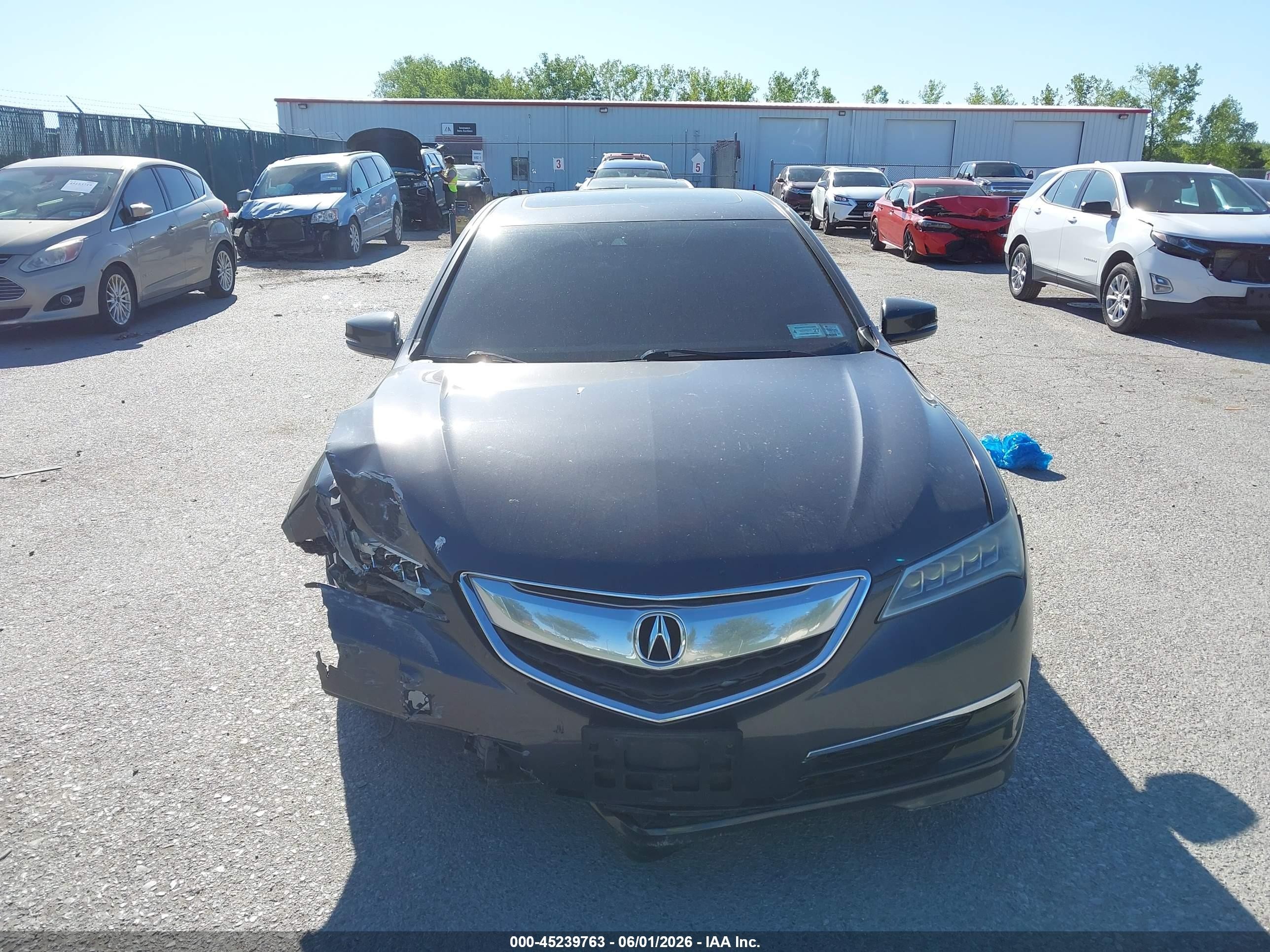 2015 Acura Tlx Tech Gray vin: 19UUB1F52FA007301