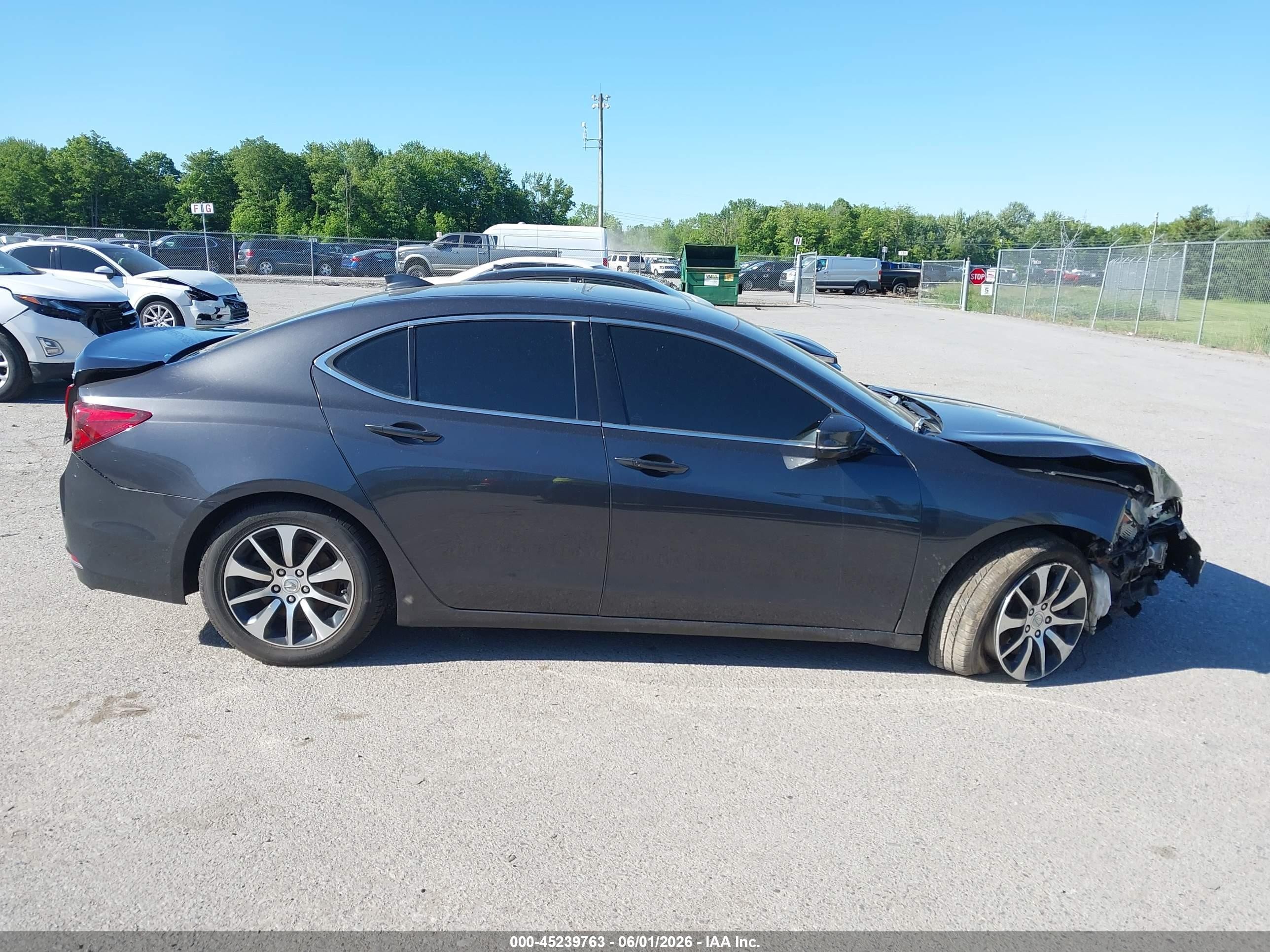 2015 Acura Tlx Tech Gray vin: 19UUB1F52FA007301