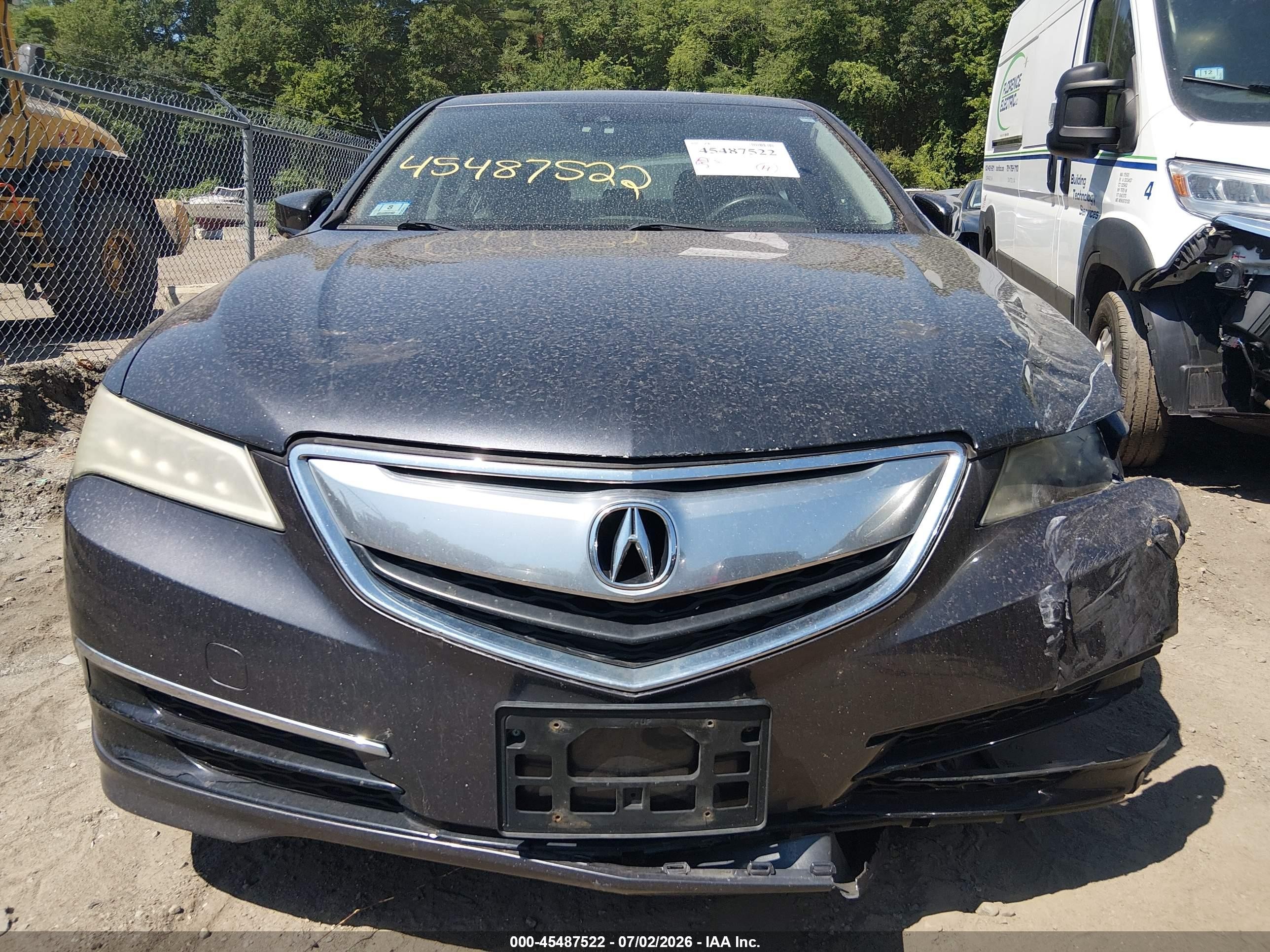 2015 Acura Tlx Tech Gray vin: 19UUB1F52FA011350