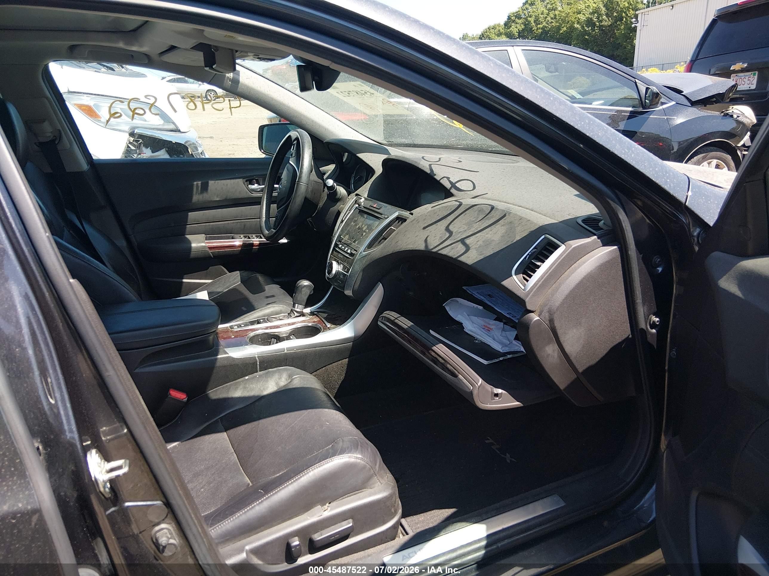 2015 Acura Tlx Tech Gray vin: 19UUB1F52FA011350