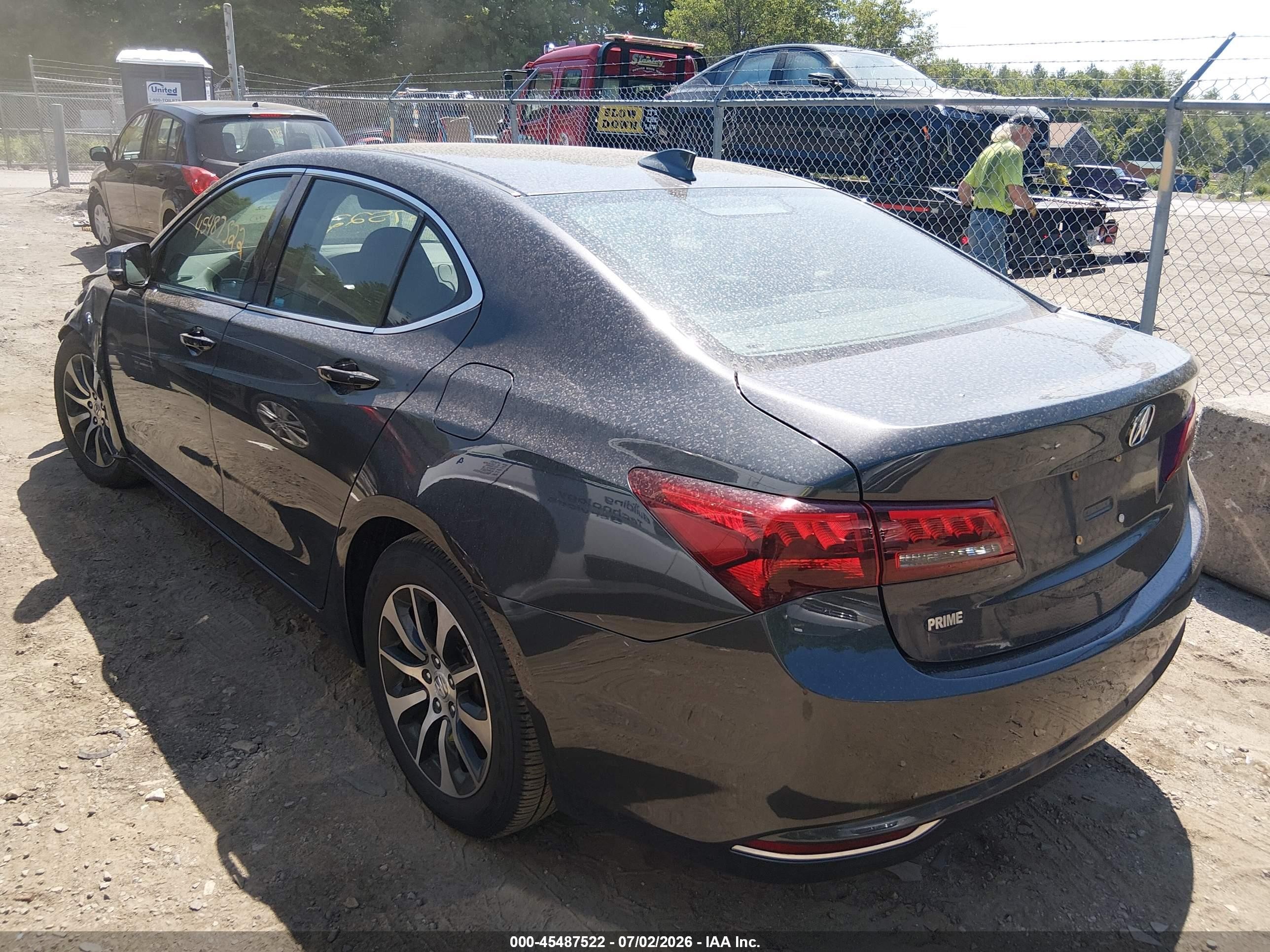 2015 Acura Tlx Tech Gray vin: 19UUB1F52FA011350