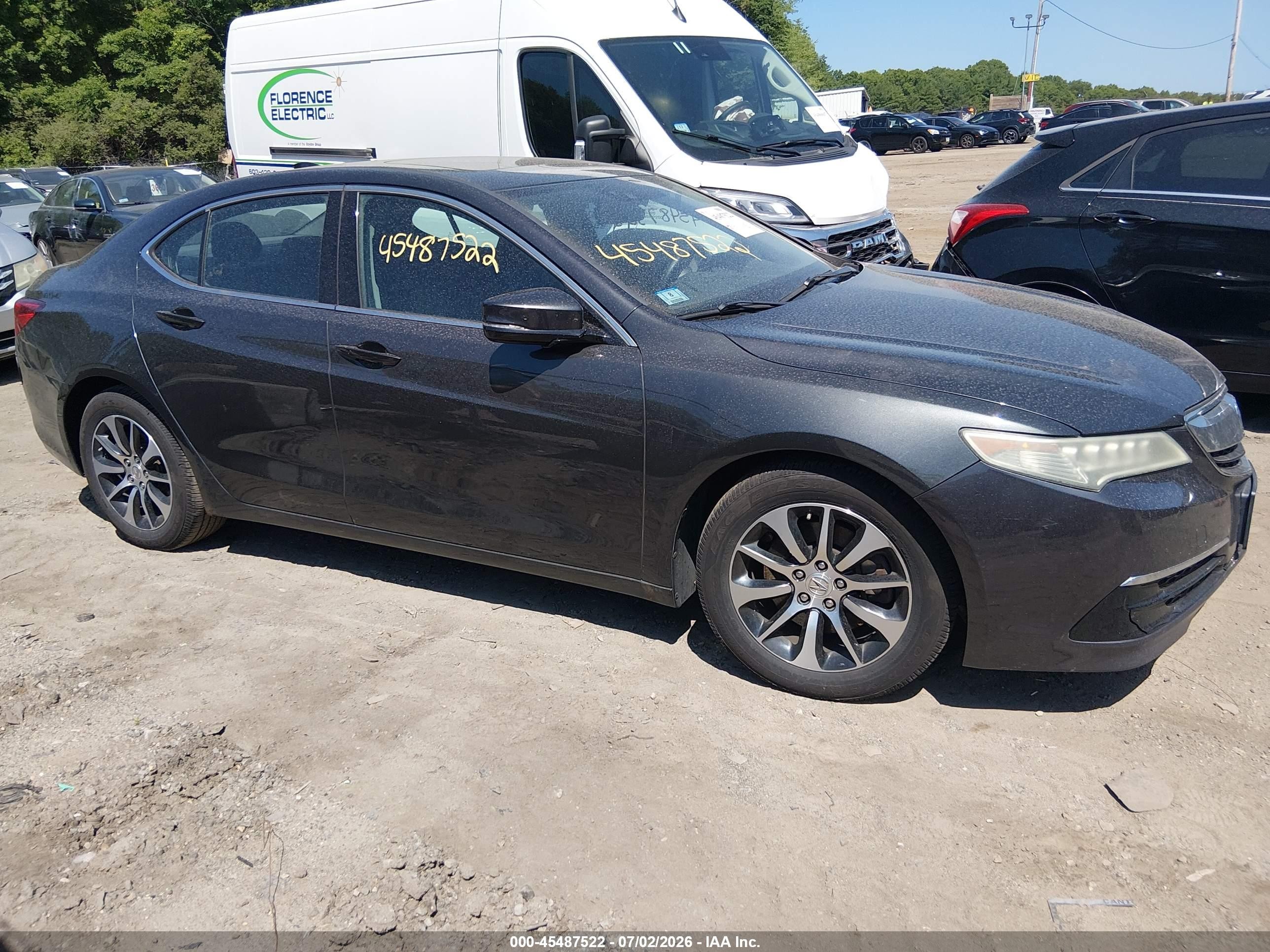 2015 Acura Tlx Tech Gray vin: 19UUB1F52FA011350