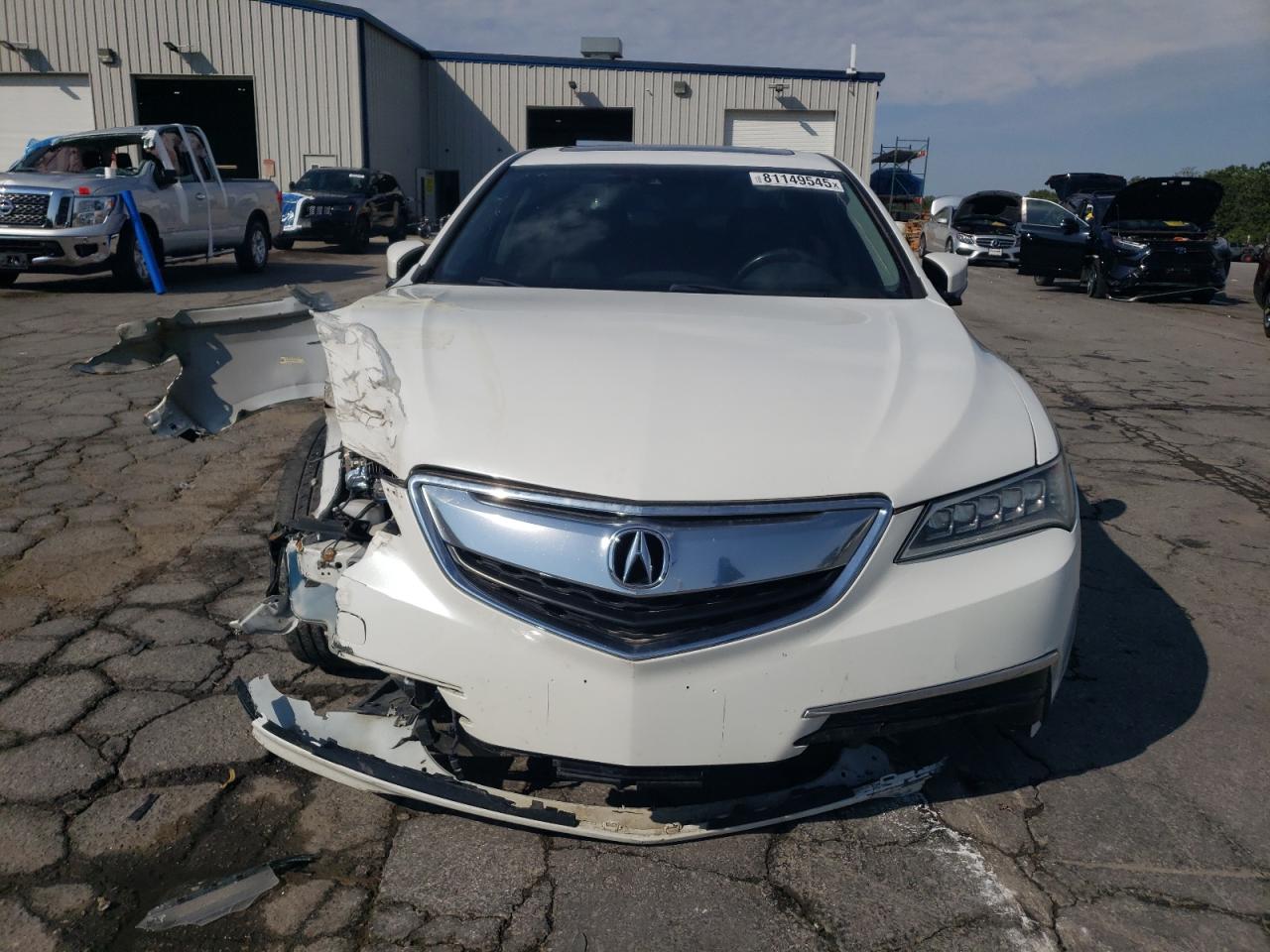 2015 Acura Tlx Tech White vin: 19UUB1F52FA017083