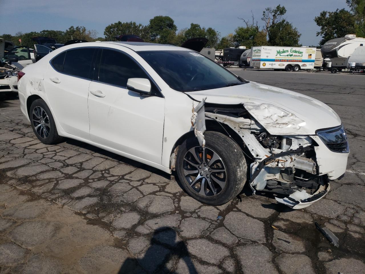 2015 Acura Tlx Tech White vin: 19UUB1F52FA017083