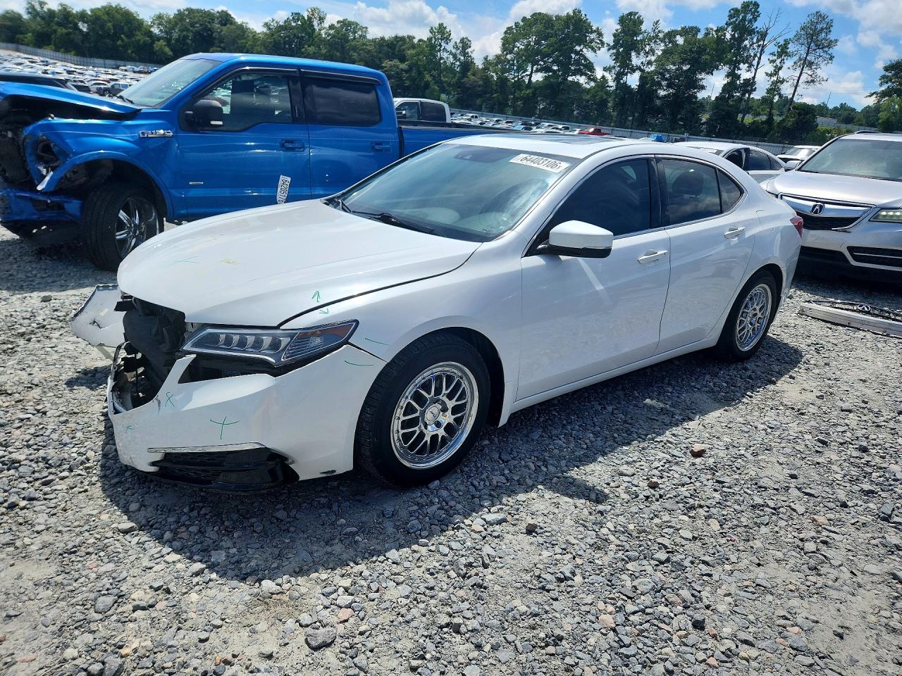 2015 Acura Tlx Tech White vin: 19UUB1F52FA022610