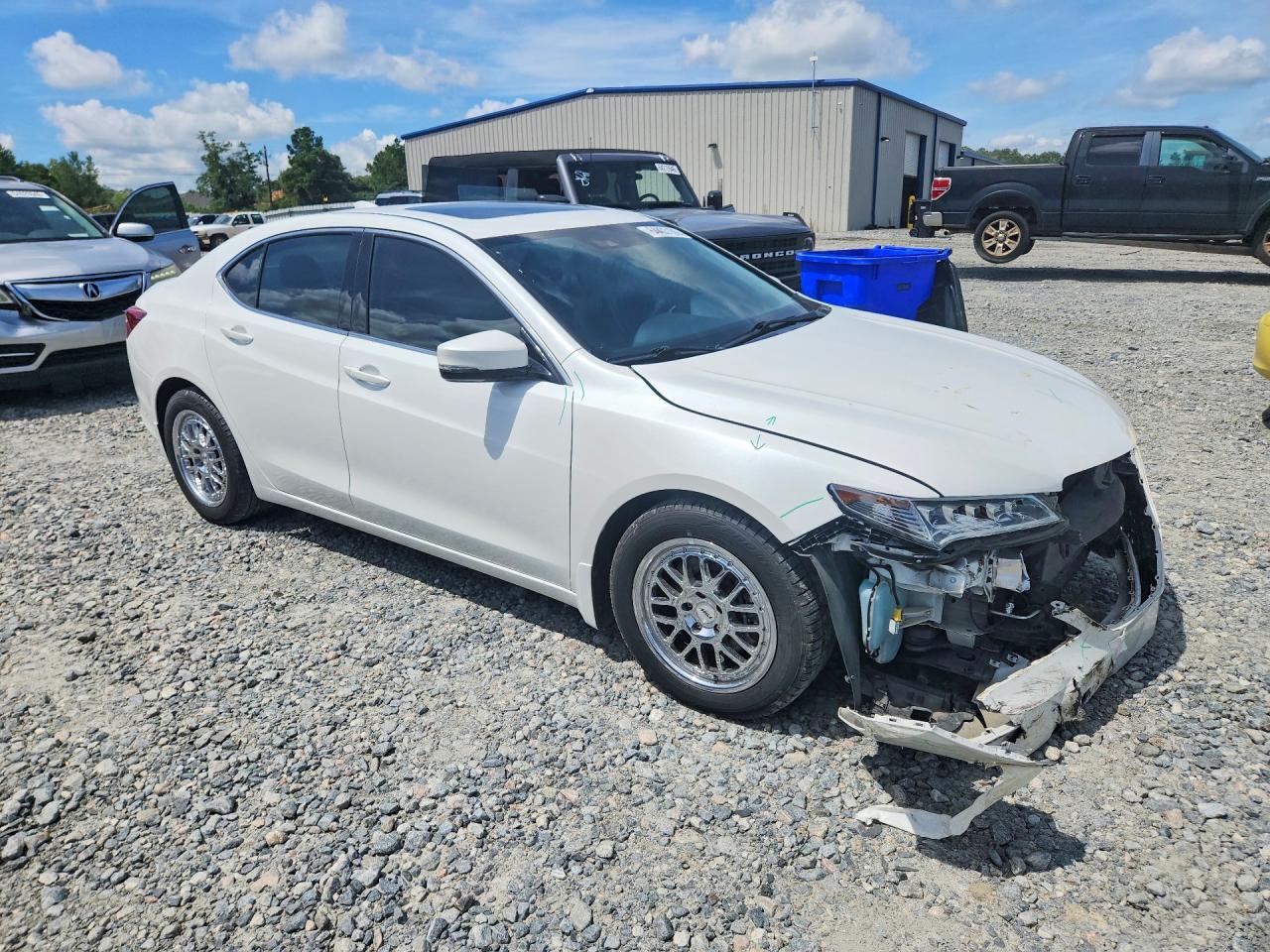 2015 Acura Tlx Tech White vin: 19UUB1F52FA022610