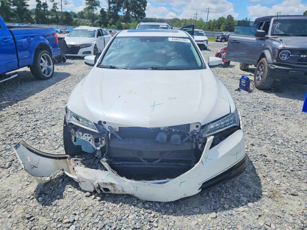 2015 Acura Tlx Tech White vin: 19UUB1F52FA022610