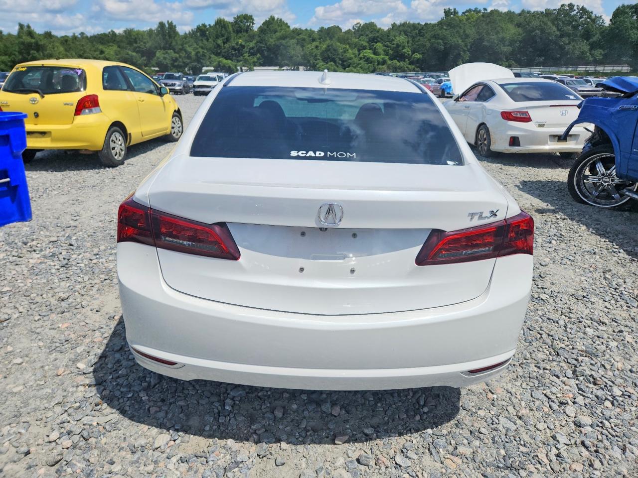 2015 Acura Tlx Tech White vin: 19UUB1F52FA022610