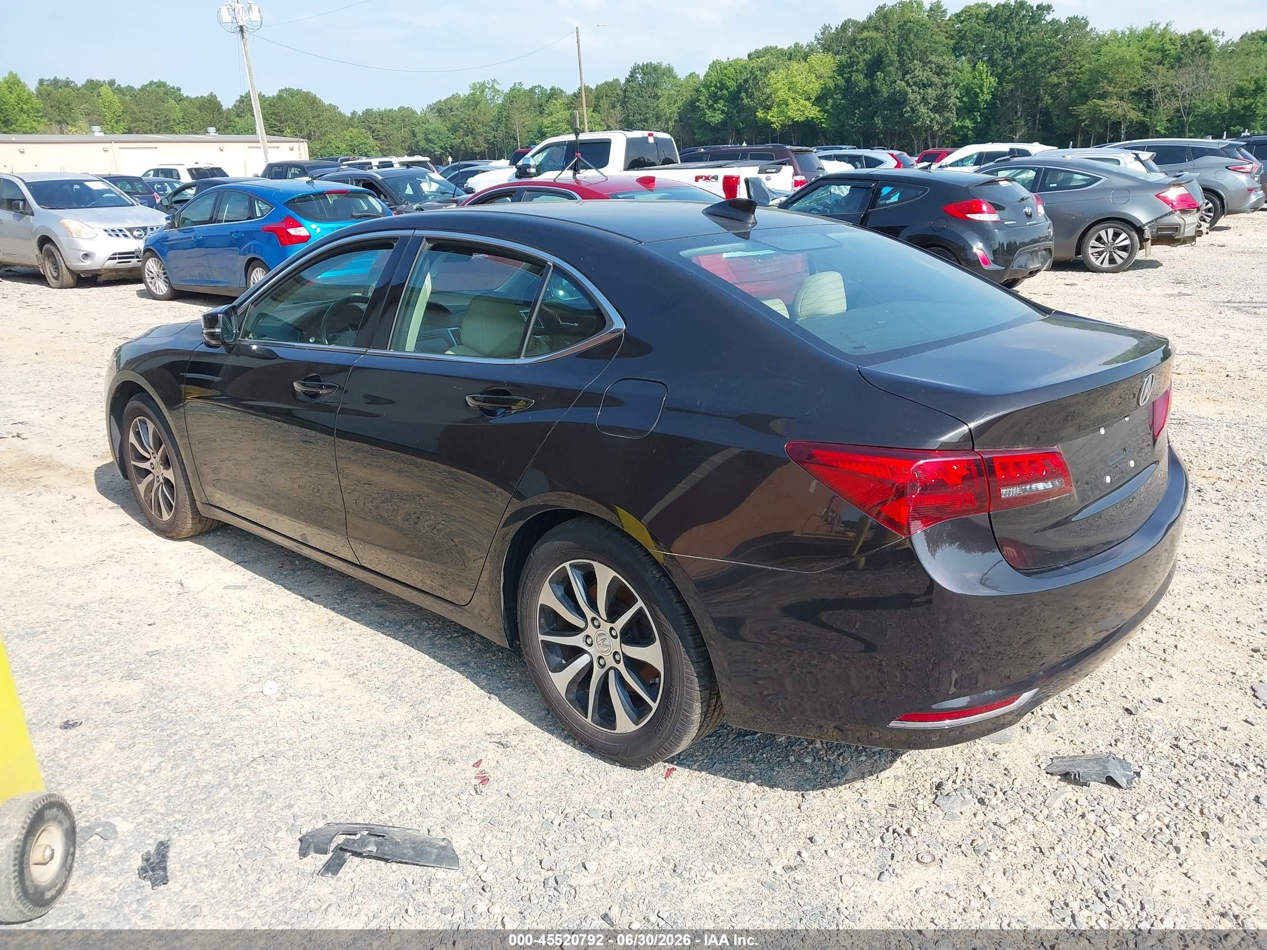 2015 Acura Tlx Tech Black vin: 19UUB1F52FA028827