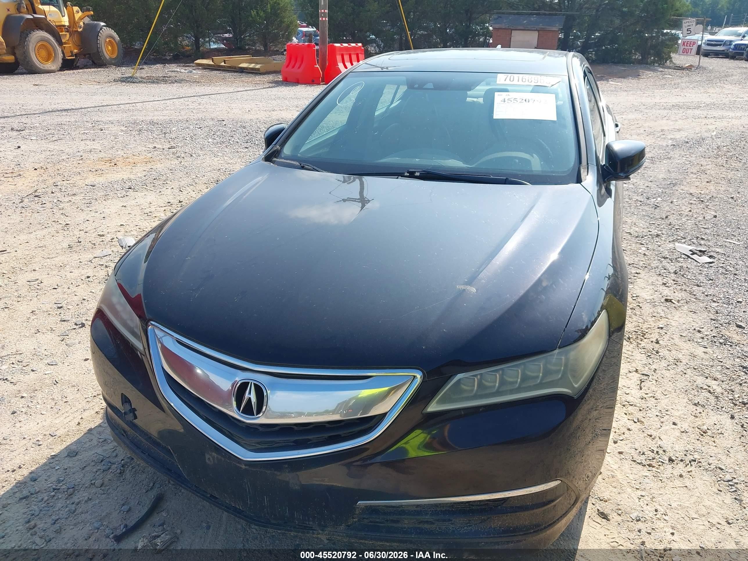 2015 Acura Tlx Tech Black vin: 19UUB1F52FA028827