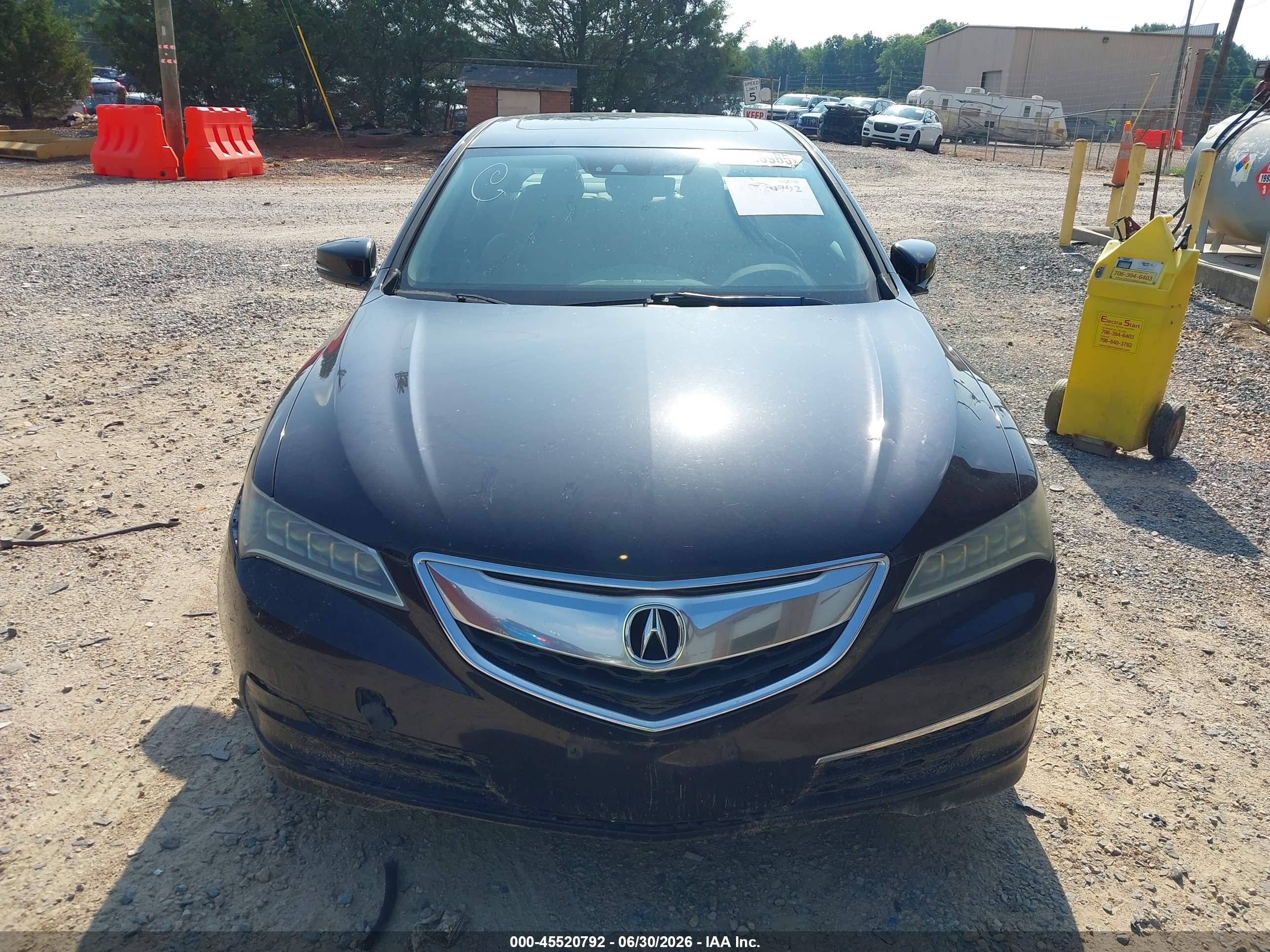 2015 Acura Tlx Tech Black vin: 19UUB1F52FA028827
