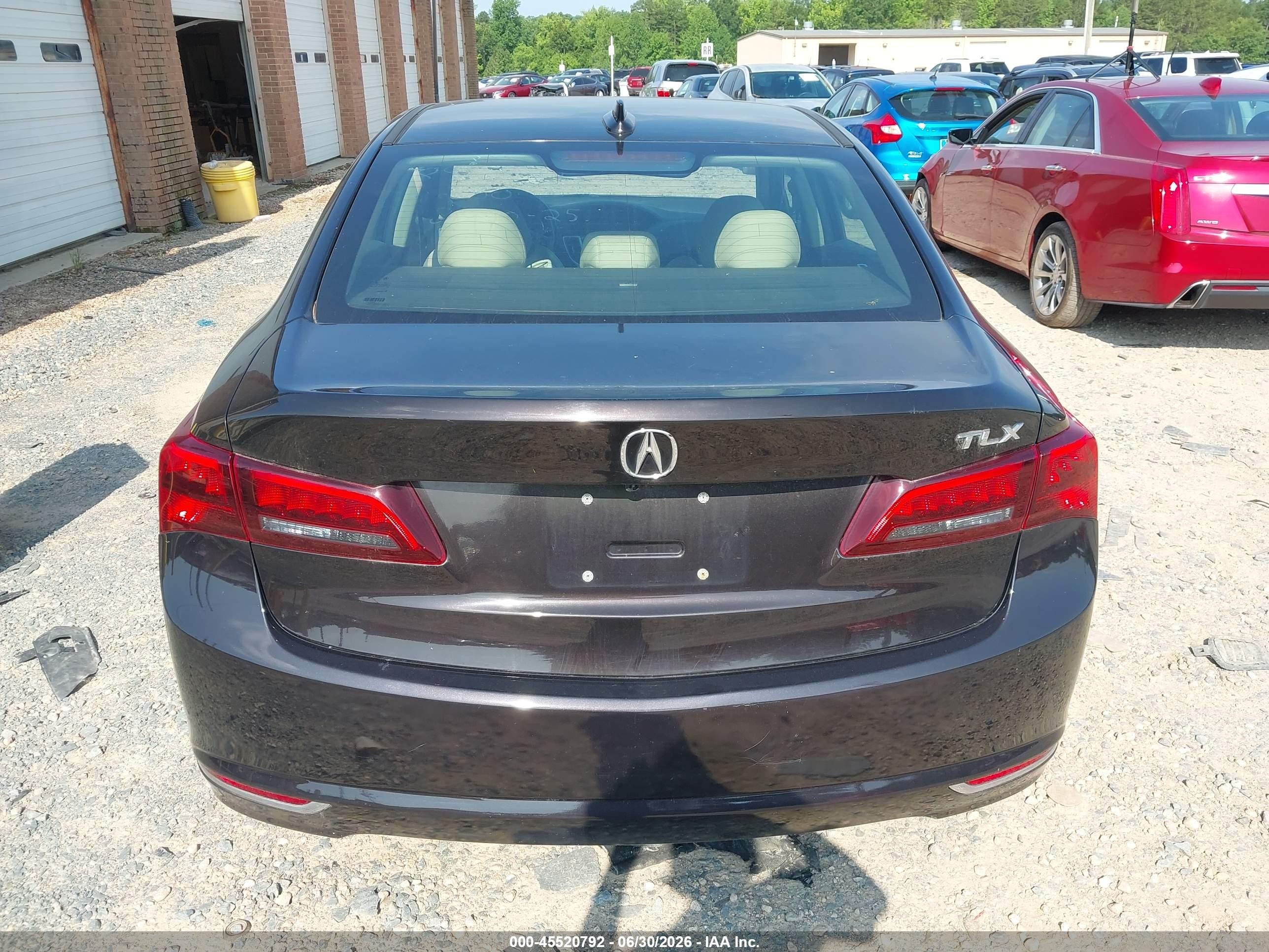 2015 Acura Tlx Tech Black vin: 19UUB1F52FA028827