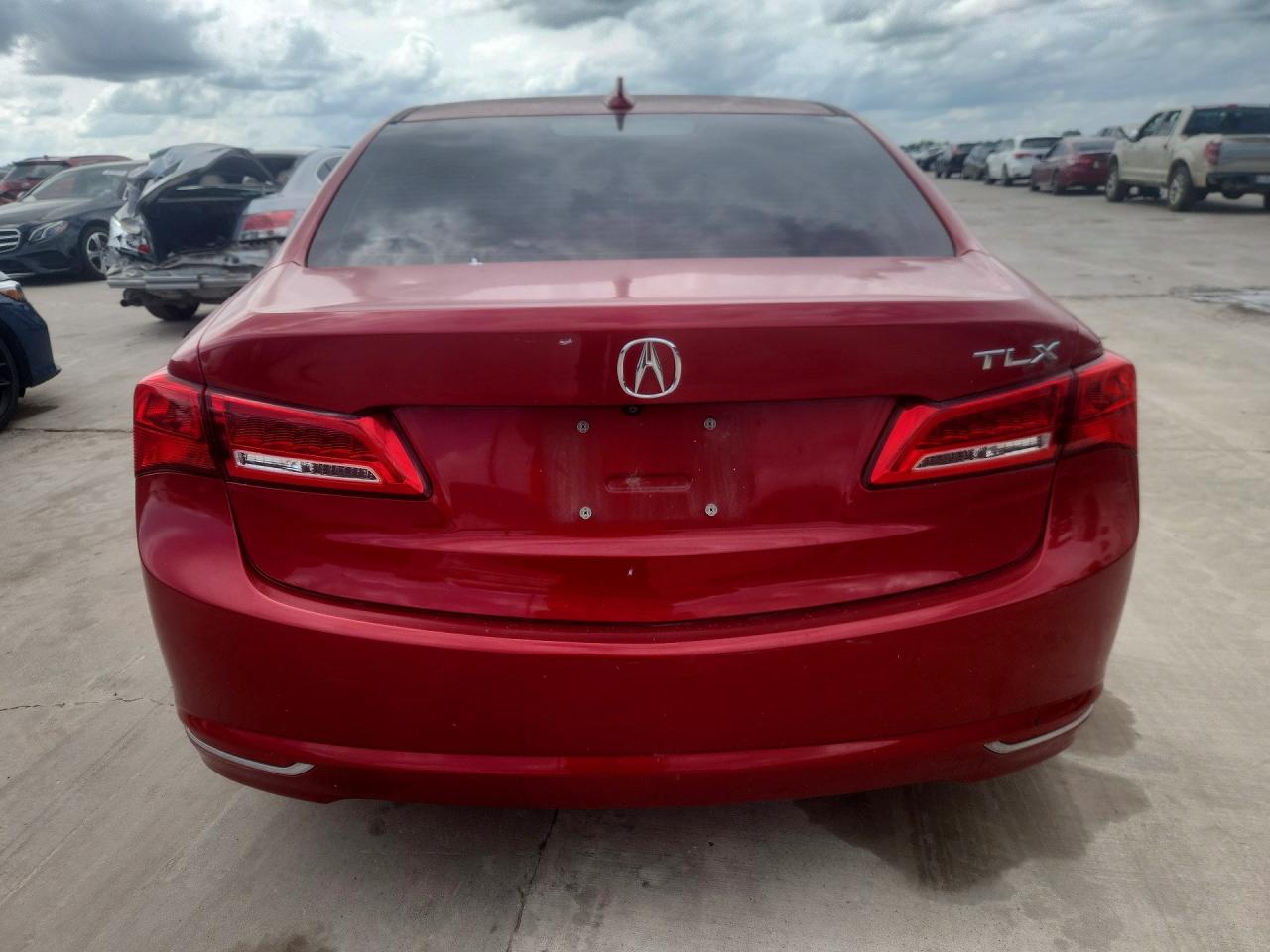 2020 Acura Tlx Technology Красный vin: 19UUB1F52LA007391